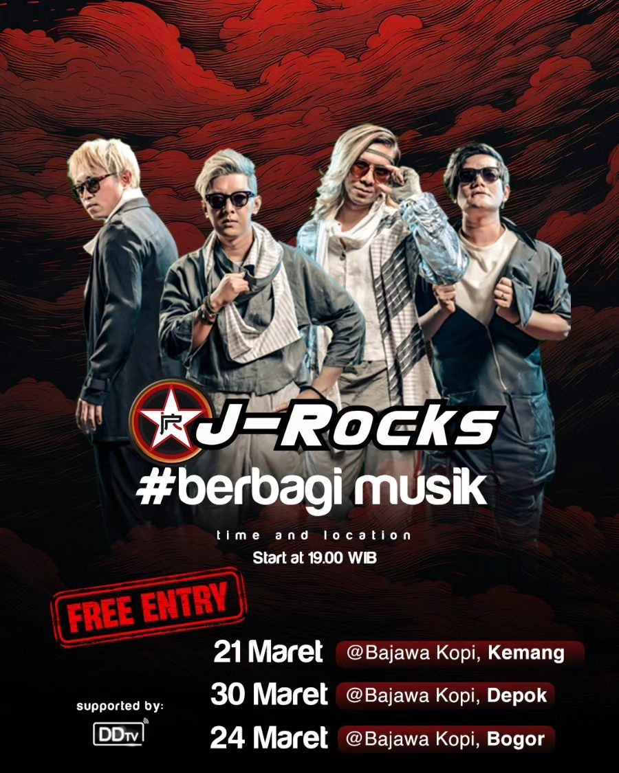 Tanggal Berapa Konser J-rocks dan Billkiss di Jakarta Fair Kemayoran 2025, Simak Jadwal Lengkap JFK di Sini