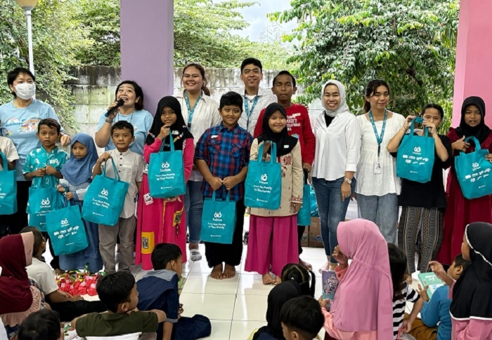 Unifam Bersama Yayasan HOPE Worldwide Indonesia Gelar Buka Puasa dengan Anak-anak Binaan