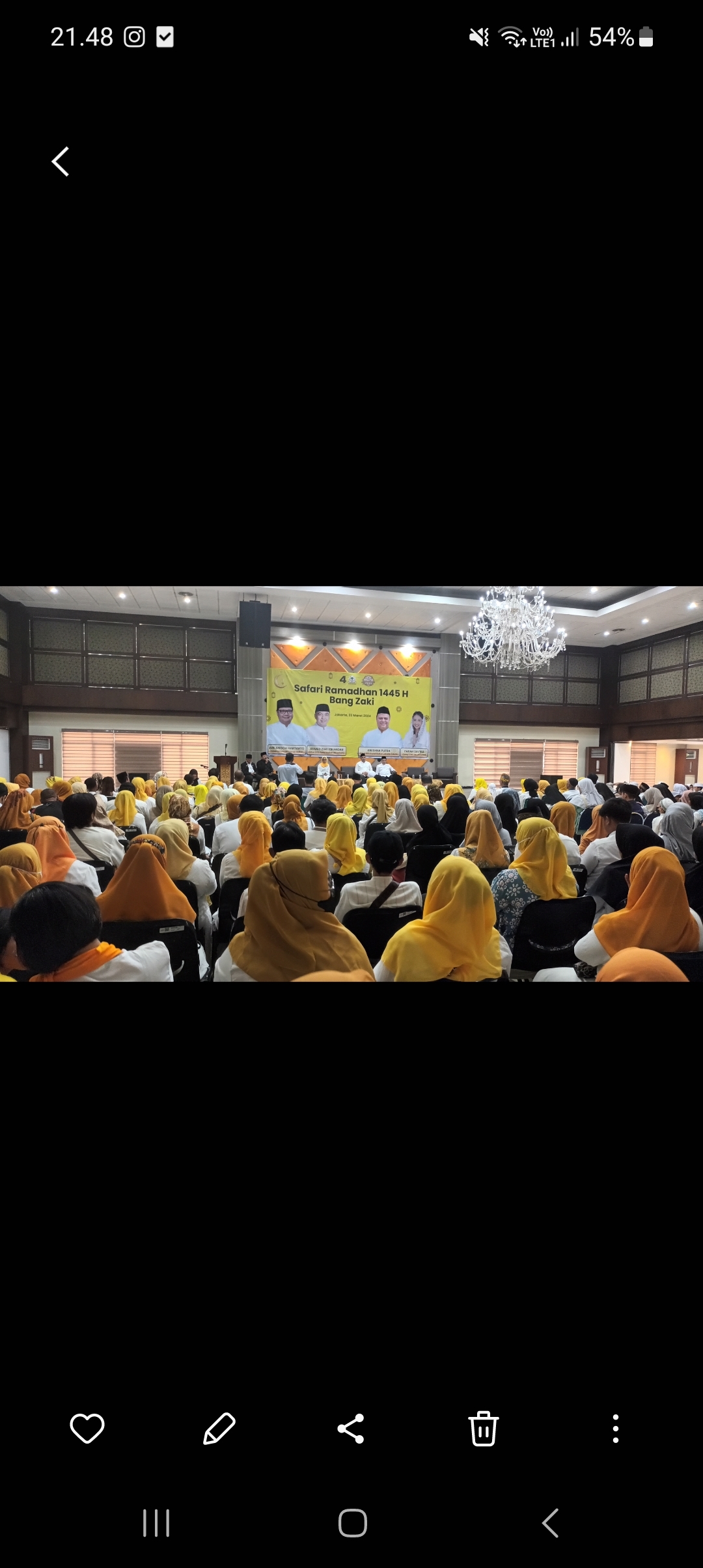 Gelar Safari Ramadhan ke Jakarta Selatan, Bang Zaki Teguhkan Partai Golkar Selalu Ada di Tengah-tengah Masyarakat