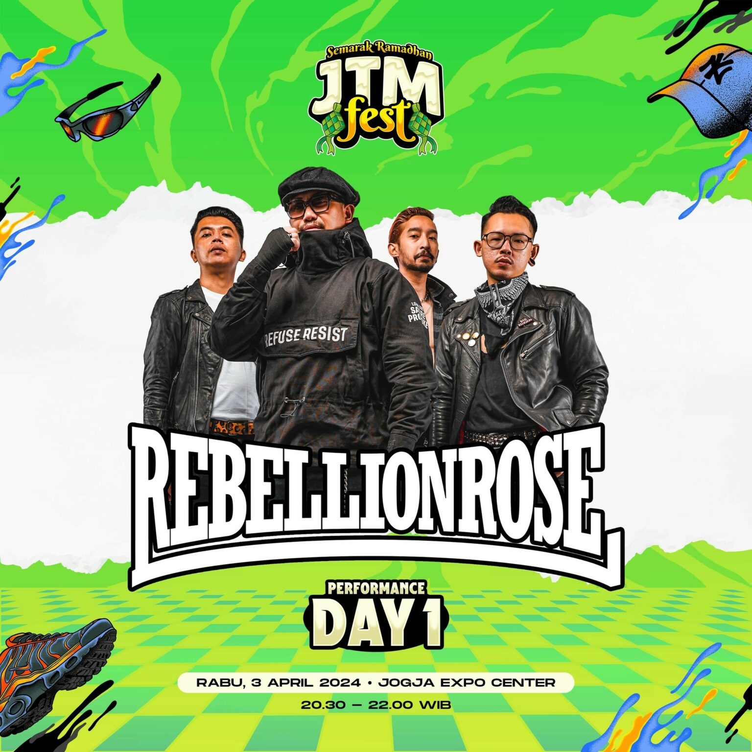 Warga Jogja! Meriahkan JTM Fest 2024 Pada 3-7 April, Penampil Hari Pertama REBELLION ROSE, Selanjutnya Cek di Sini