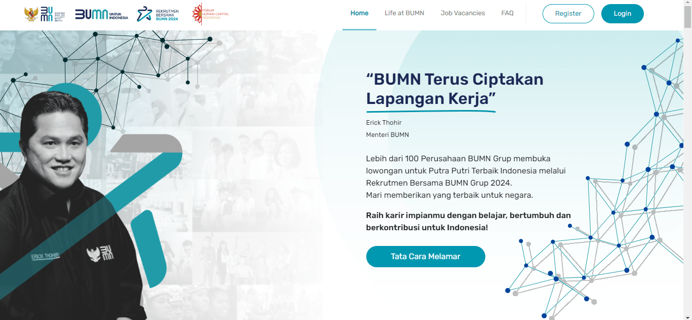 Simak Cara Buat Akun untuk Pendaftaran Rekrutmen Bersama BUMN 2024