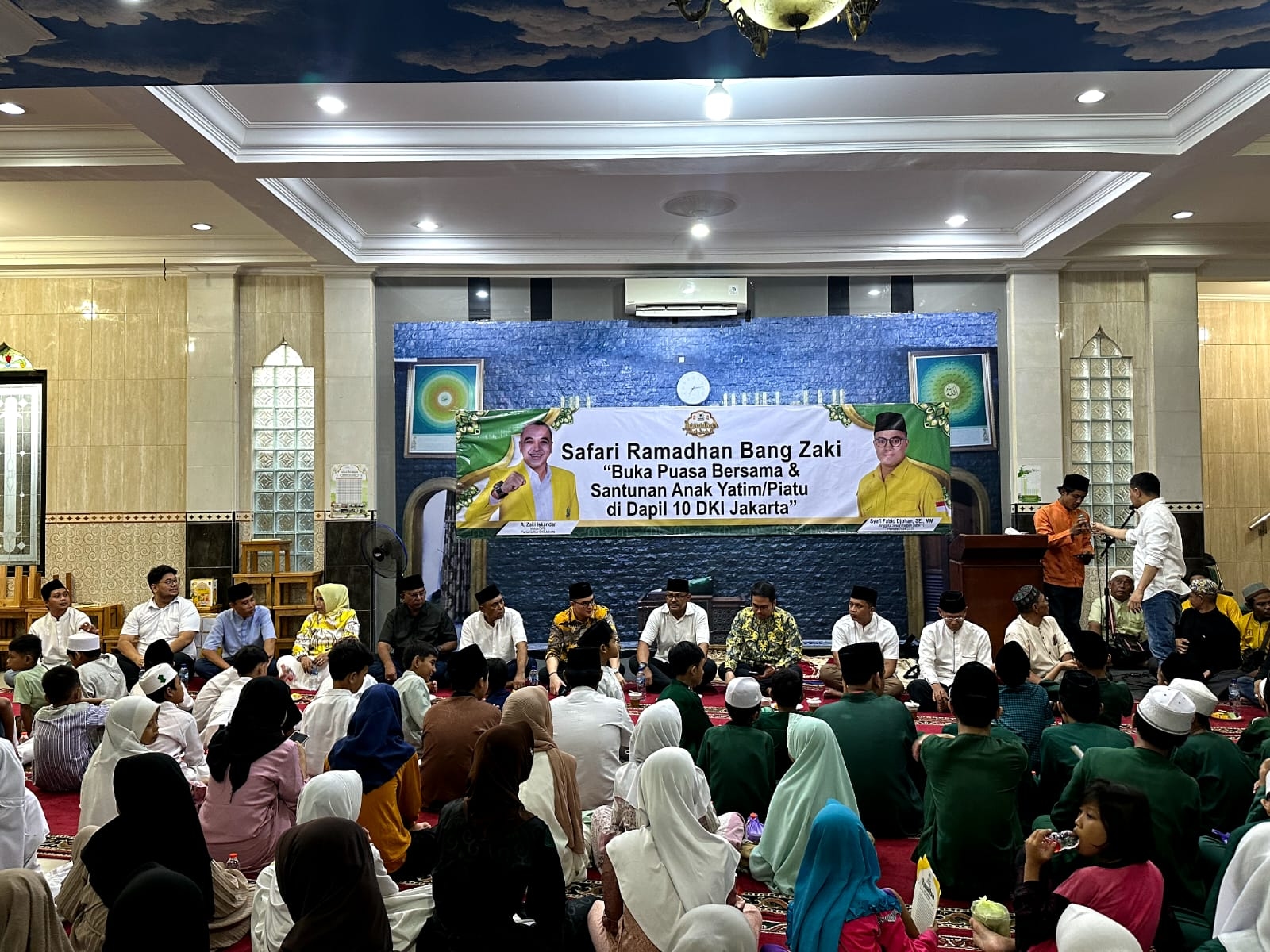 Golkar DKI Jakarta Gelar Safari Ramadhan di Kemanggisan, Diisi Buka Puasa Bersama hingga Santunan Yatim dan Dhuafa