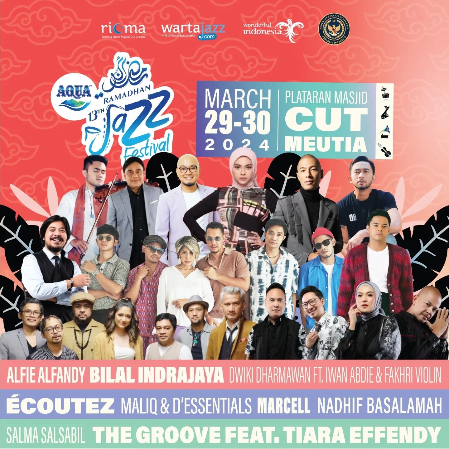 Ramadhan Jazz Festival di Plataran Masjid Cut Meutia Menteng, Besok Malam. Menikmati Musik Sekaligus Berdonasi untuk Palestina, Tiket Hanya Rp 99 Ribu