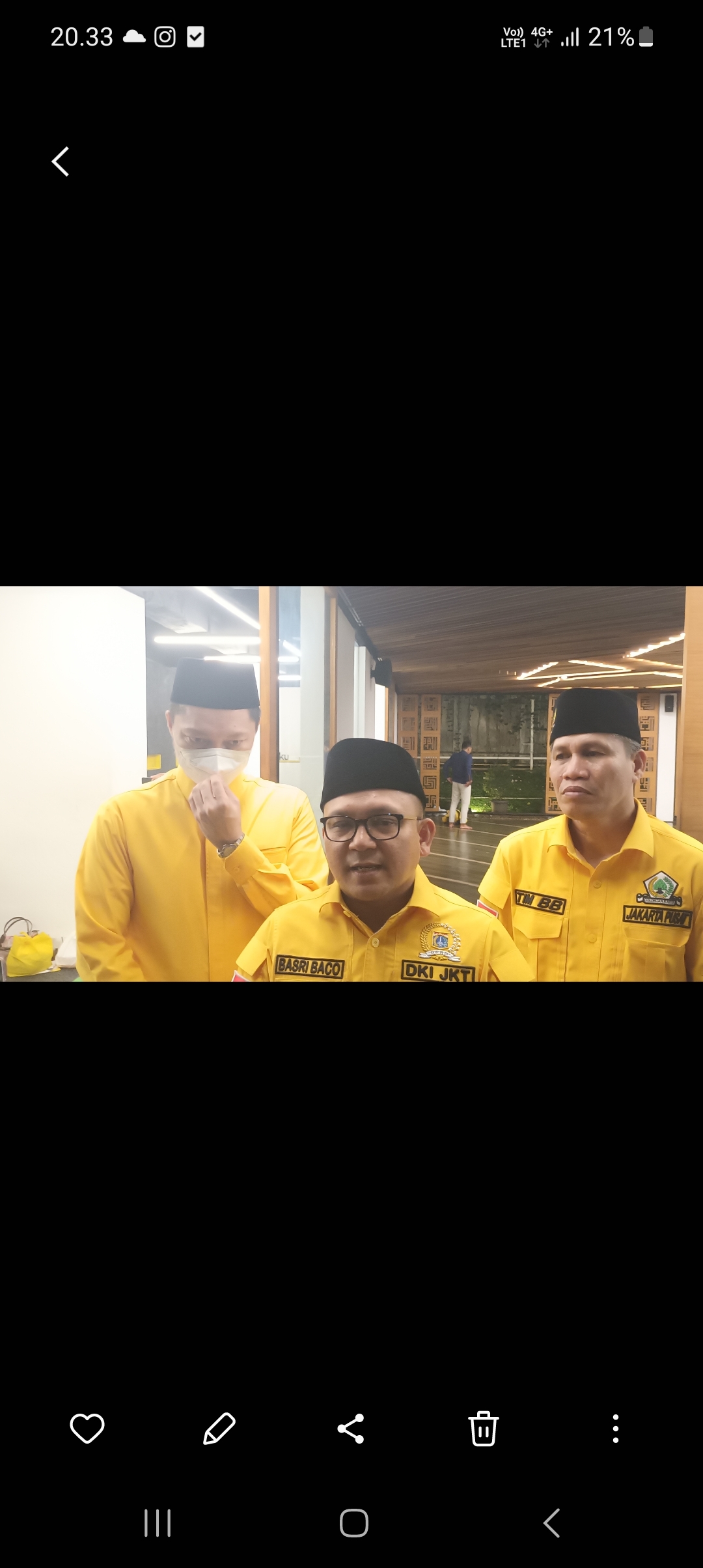Masuk Lima Besar Perolehan Kursi DPRD DKI, Golkar Punya Jatah Wakil Ketua, Basri Baco Disebut Bakal Isi Kursi Pimpinan Dewan