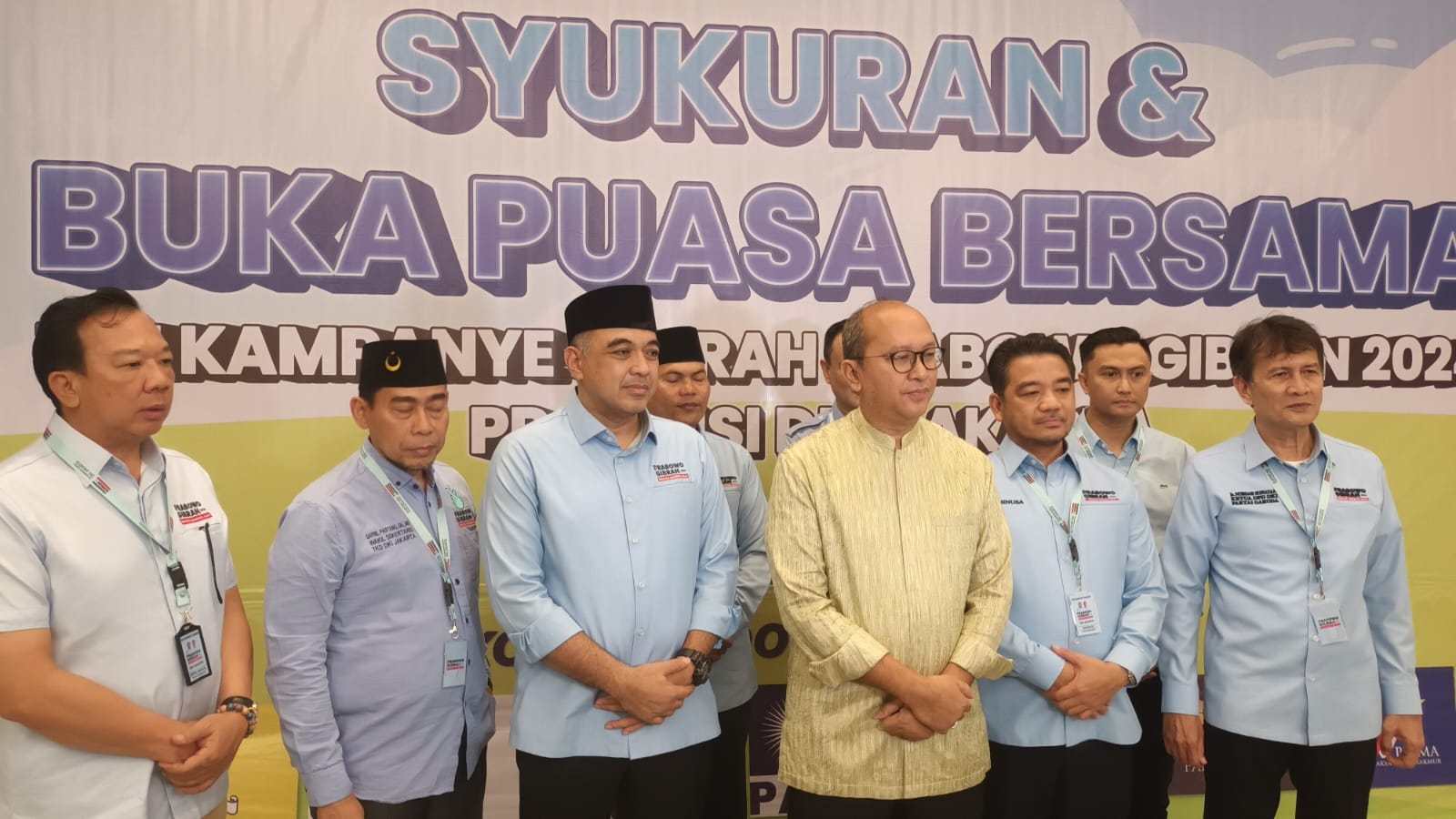 Syukuran Kemenangan Prabowo-Gibran, Bang Zaki: Kebersamaan TKD Akan Fokus ke Gerakan Solidaritas Nasional, Urusan Pilgub DKI Menjadi Ranah Pusat