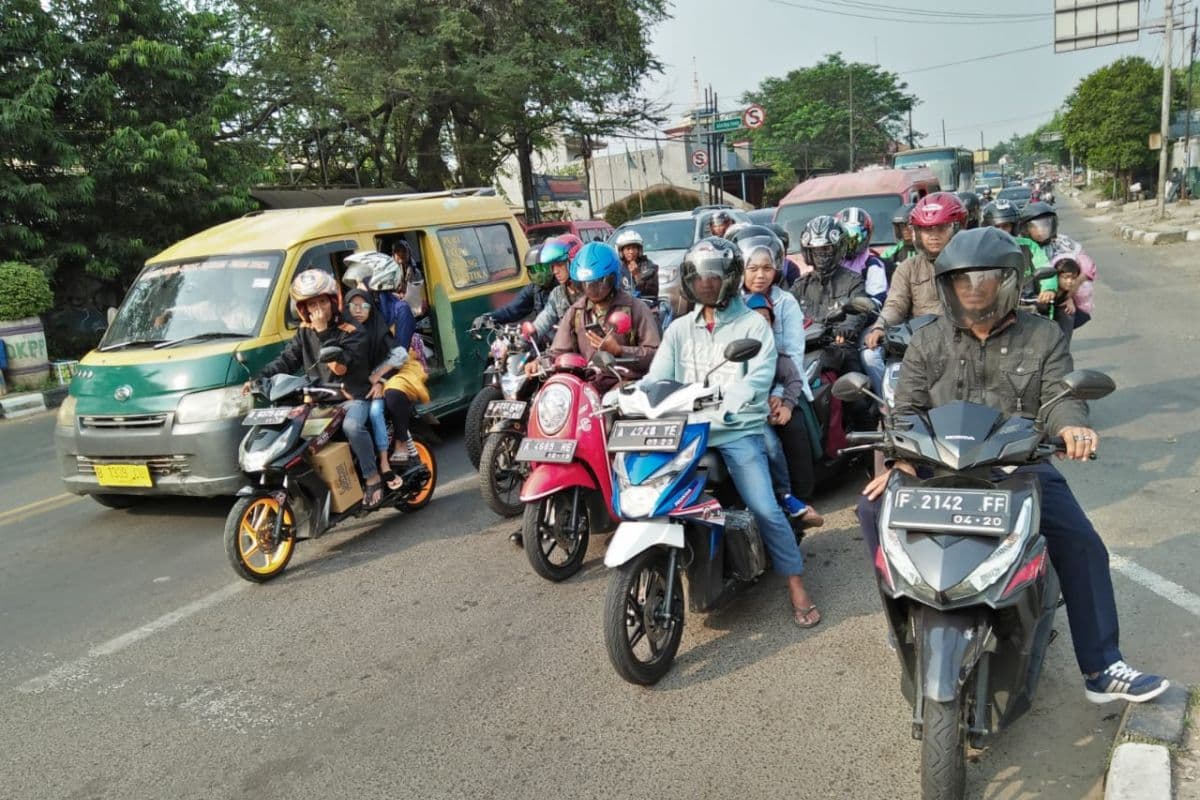 Wow! Segini Jumlah Warga yang Menggunakan Sepeda Motor untuk Mudik dari Jabodetabek