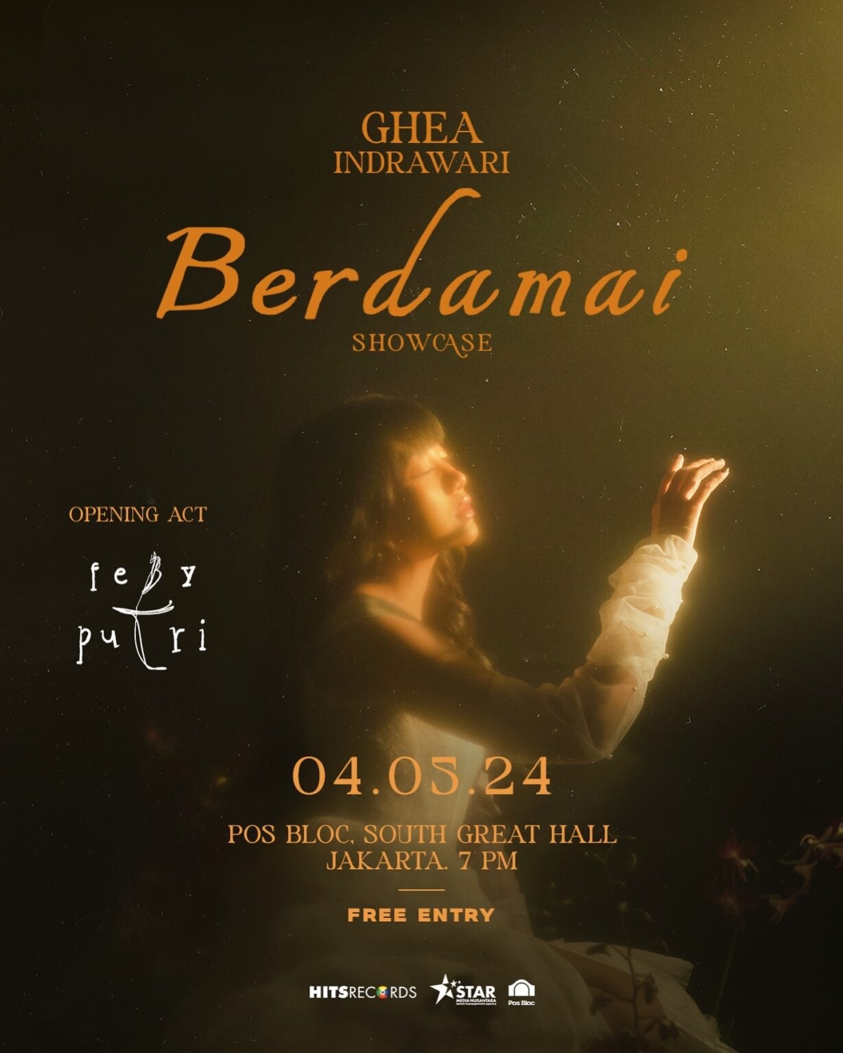 KONSER GRATIS! Ghea Indrawari Membuka Luka Lama dan BERDAMAI di Pos Bloc Jakarta, Dibuka dengan Penampilan Spesial dari Feby Putri, Catat Tanggalnya