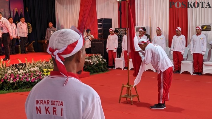 Alhamdulillah, 72 Napiter Tobat Ucapkan Ikrar Setia kepada NKRI, Janji Tak Akan Jadi Teroris Lagi