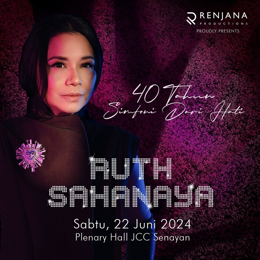 40 Tahun Simfoni Dari Hati, Ruth Sahanaya Gelar Konser di Plenary Hall JCC Senayan Pada Juni 2024, Segini Harga Tiketnya