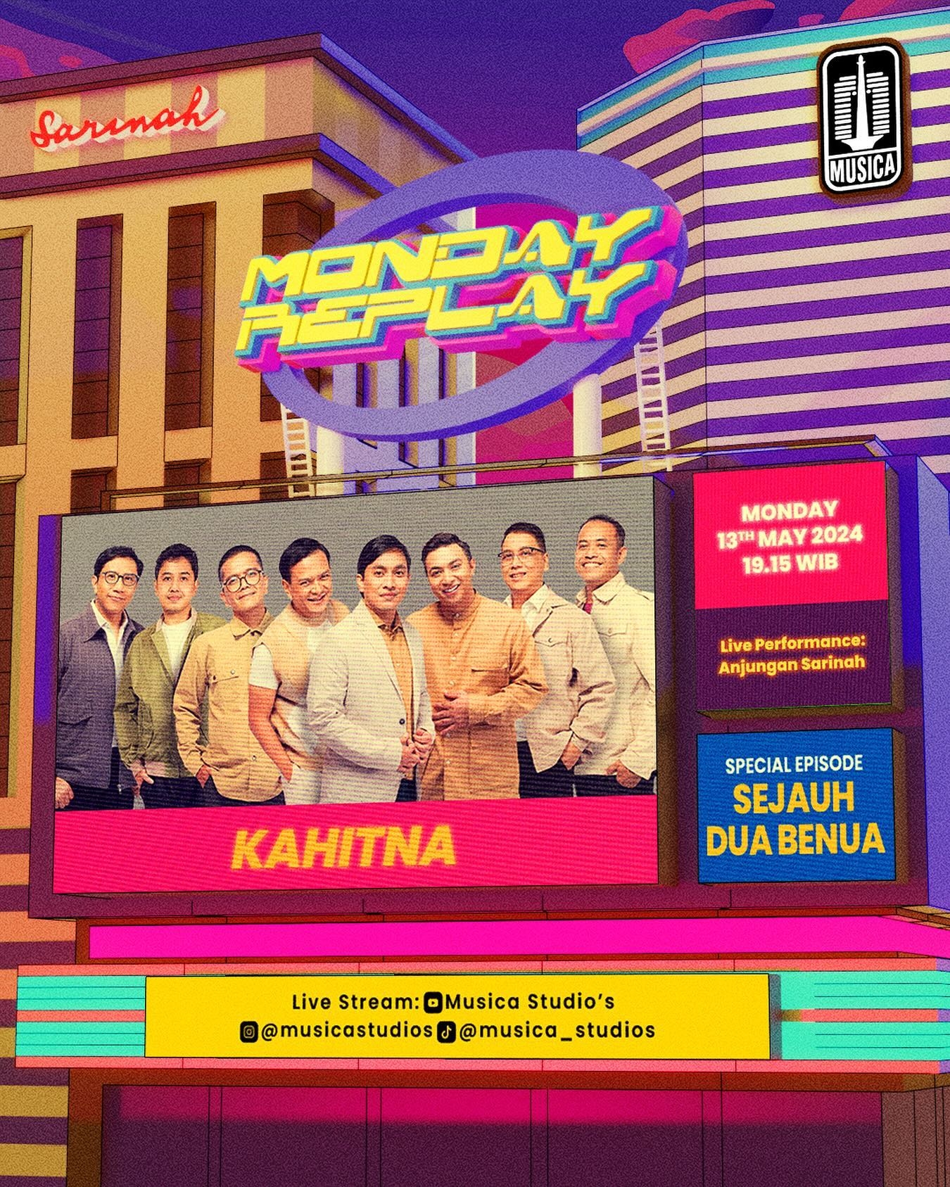 MALAM INI! Konser Gratis Kahitna di Anjungan Sarinah Thamrin, Jangan Sampai Ketinggalan! Langsung Saja ke Lokasi