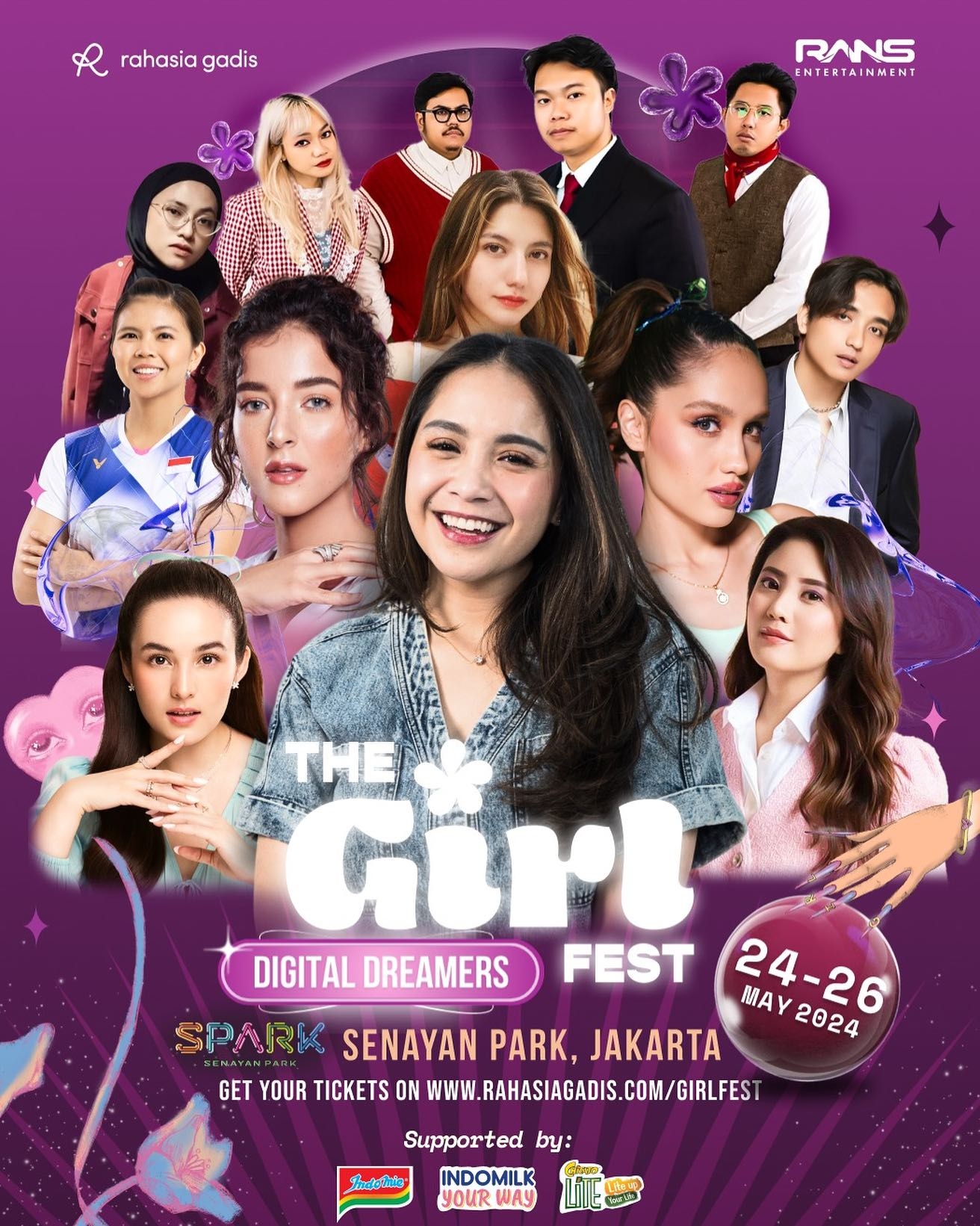 Hai Wanita! Bersiaplah untuk Merayakan The Girl Fest 2024 di Senayan Park, Catat Tanggalnya Agar Tak Ketinggalan Event Spesial Ini