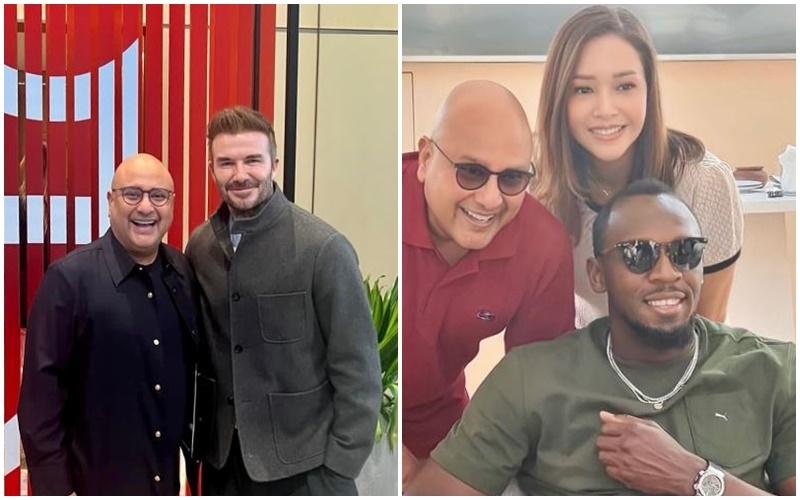 5 Potret Irwan Mussry Bareng Public Figur Top Dunia, David Beckham sampai Pembalap F1, Bukti Pergaulan Luas