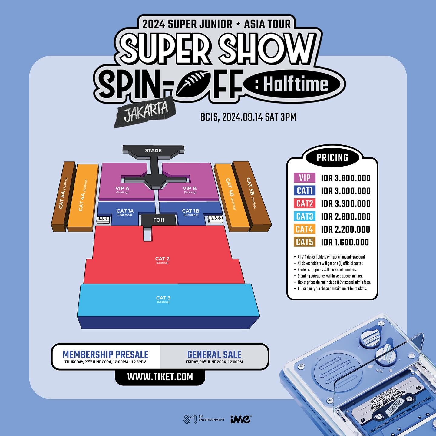 E.L.F. SIAP-SIAP! Penjualan Tiket Konser Super Junior di Jakarta akan Segera Dibuka, Segini Harganya