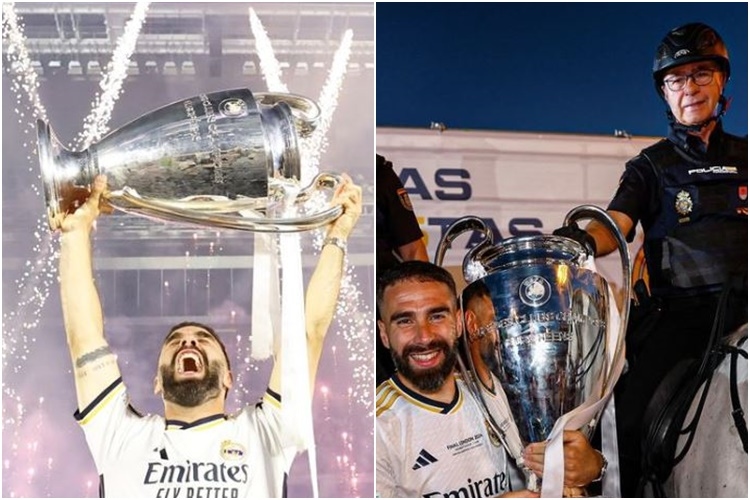 Dani Carvajal Ungkap Momen Haru bareng Ayah yang Kawal dengan Kuda saat Perayaan Gelar Liga Champions Real Madrid