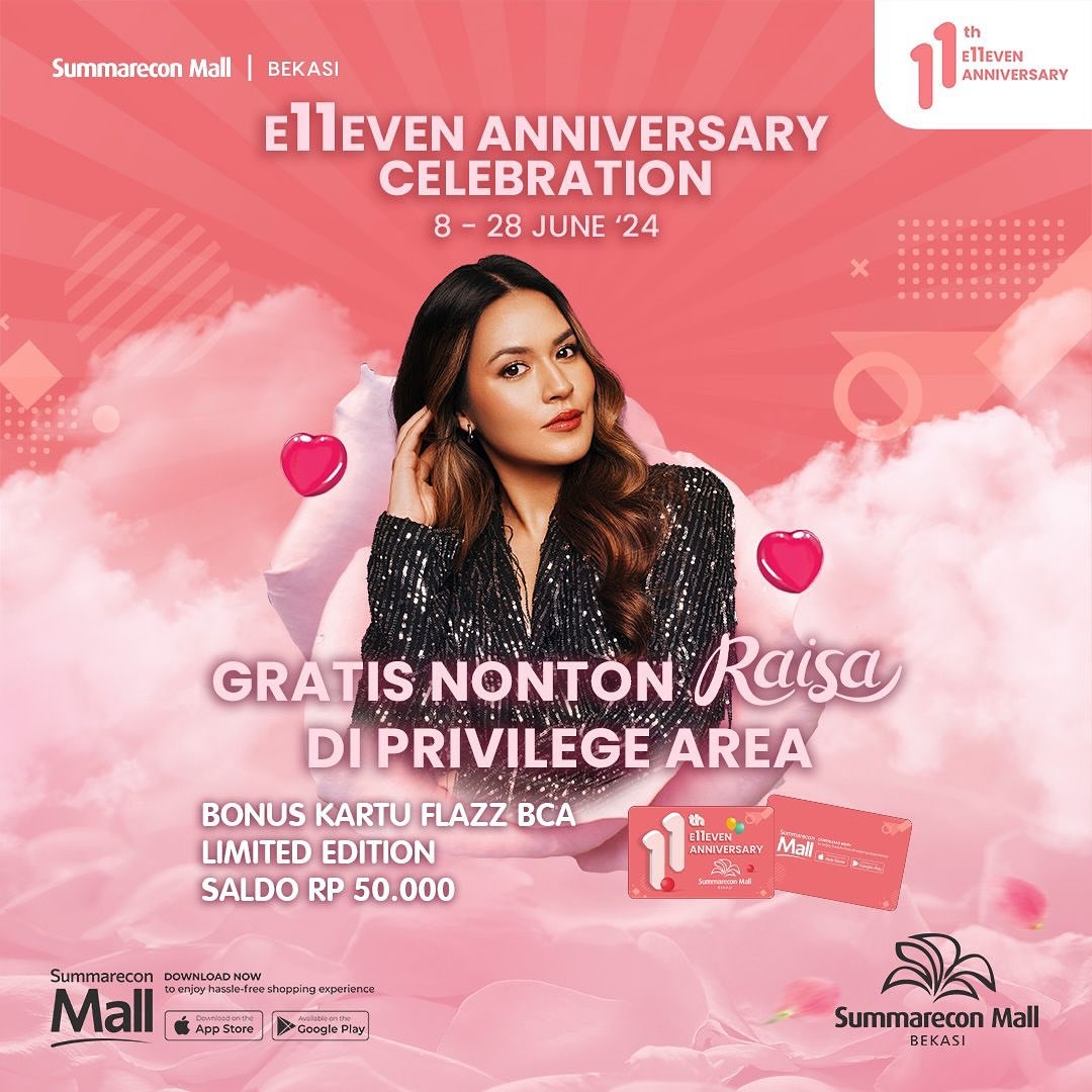KONSER GRATIS! Raisa Bakal Manggung di Summarecon Mall Bekasi Akhir Bulan Ini, Catat Jam Acaranya Agar Tepat Waktu
