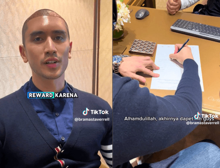 Verrel Bramasta Belanja Jam Tangan Mewah Setelah Tanam Rambut Sebagai Self Reward