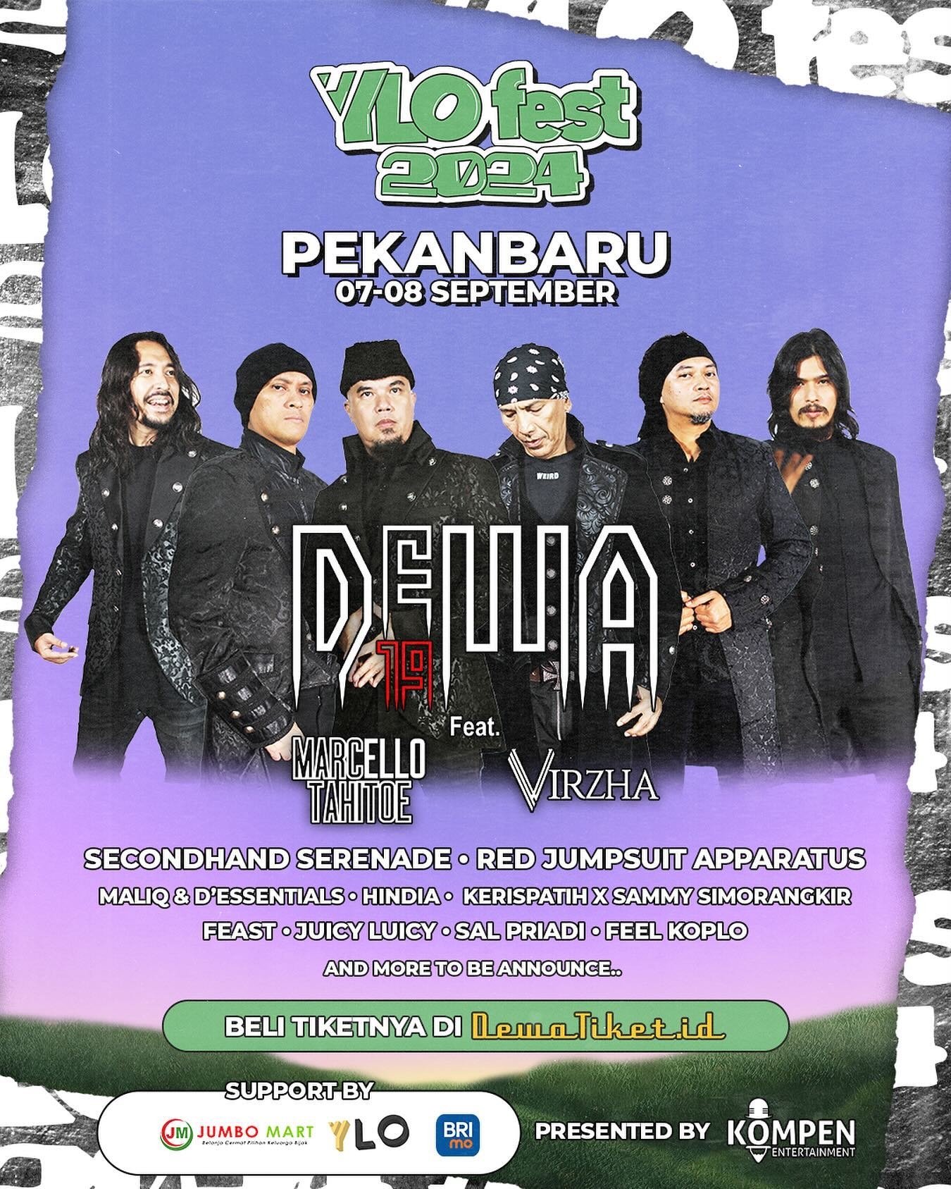 CATAT! YLO Fest 2024 Kembali Hadir di Pekanbaru, Menampilkan Dewa 19, Lomba Sihir, Juicy Luicy hingga Feel Koplo, Tiket Mulai Rp 200 Ribu