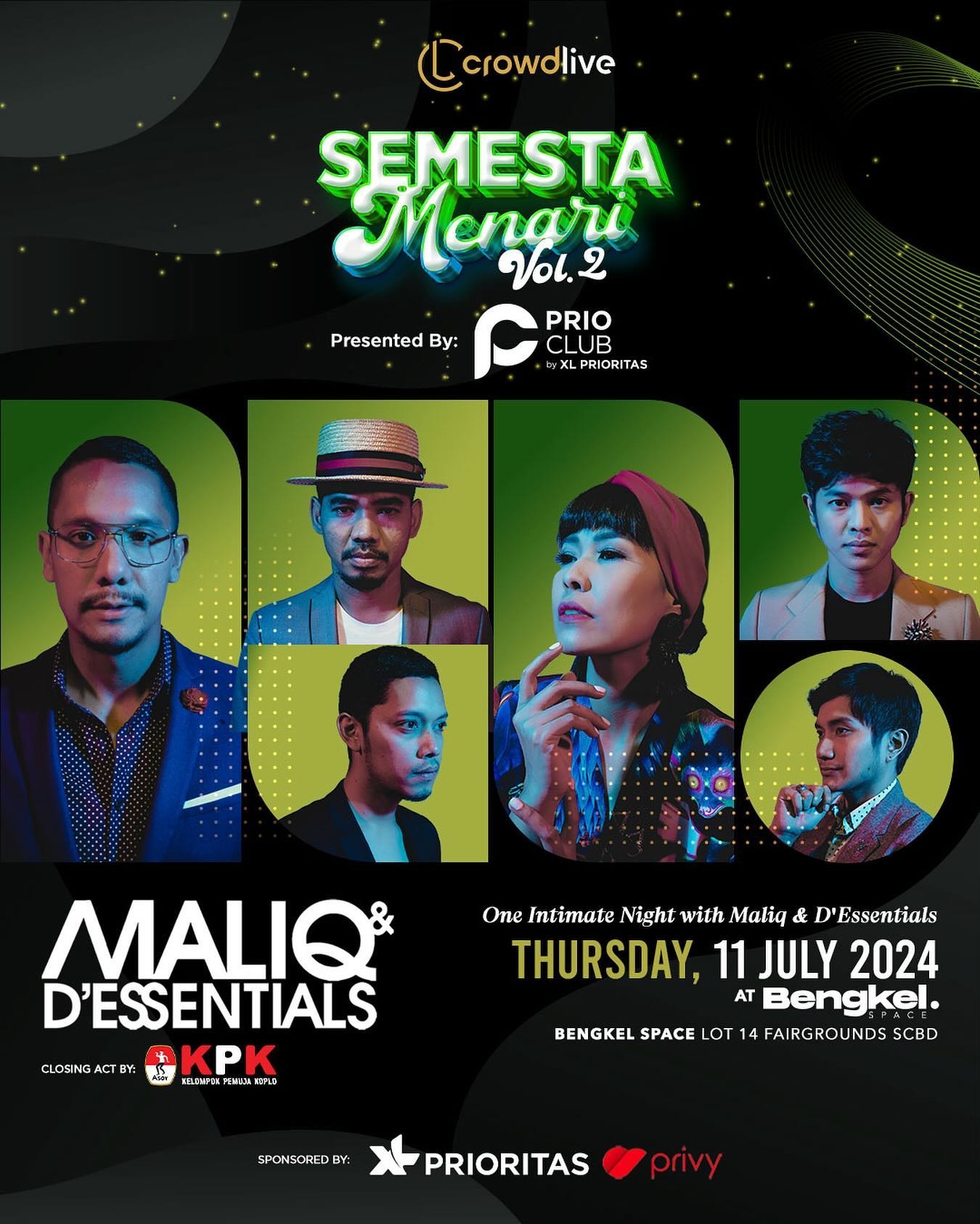 SIMAK! Semesta Menari Vol 2 Kembali Hadir di Bengkel space SCBD, Menghadirkan Maliq & D’Essentials dan Closing Act dari KPK, Cek Tanggalnya