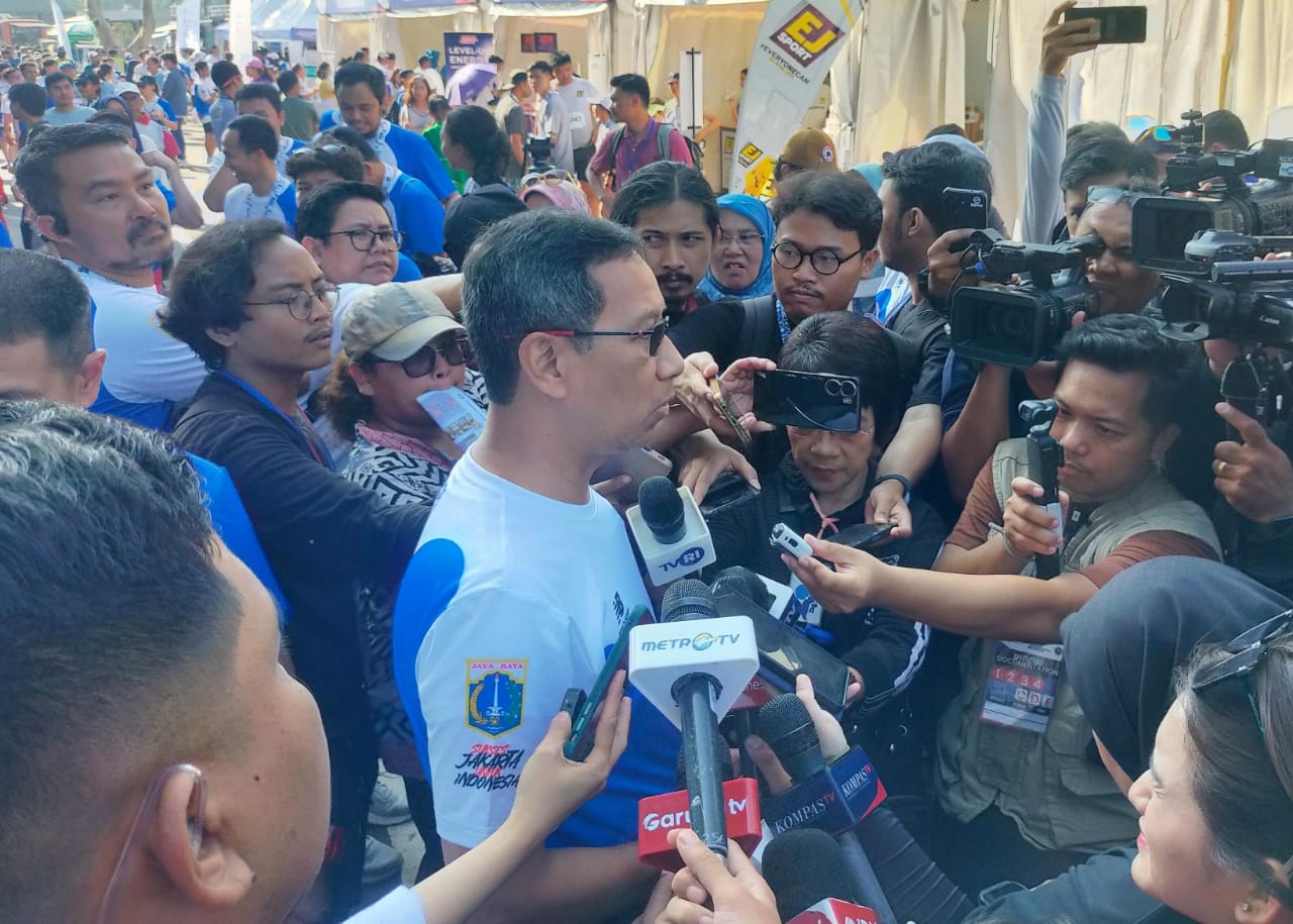 Persiapannya Hanya 4 Bulan, Jakarta International Marathon 2024 Berlangsung Sukses, Heru Budi Berterima Kasih pada Semua Pihak