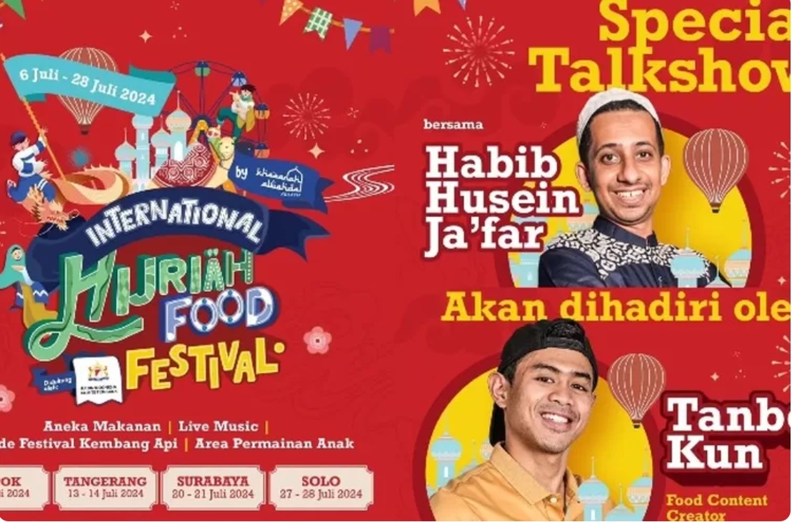 Warga Depok Merapat! Mari Rayakan Tahun Baru Islam dengan Mengunjungi International Hijriah Food Festival di Plaza Masjid At-Thohir, Mulai Besok