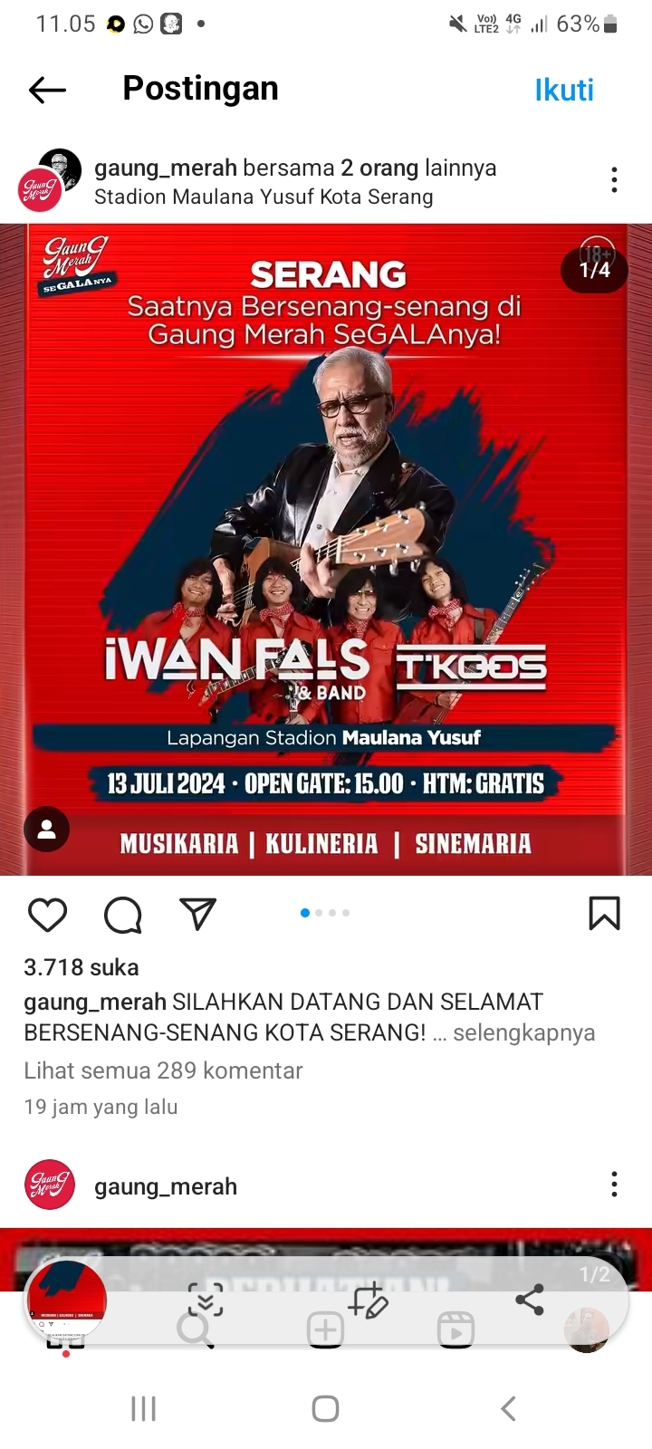 OI BANTEN MERAPAT! Konser Gratis Iwan Fals Bakal Digelar di Serang, Mari Bersenang-senang Jangan Lupa Catat Syaratnya