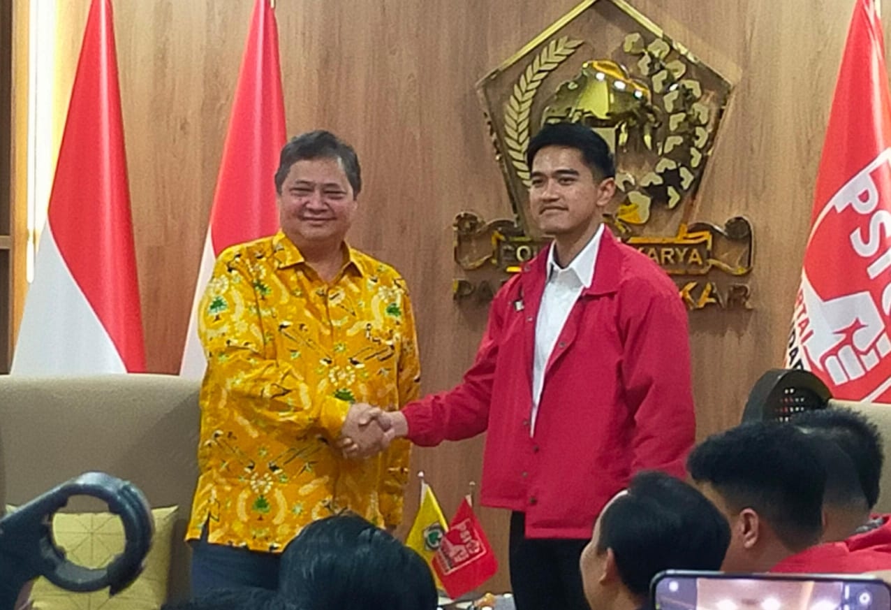 Kunjungi Markas Partai Golkar, Ketum PSI Kaesang Pangarep Bertemu Airlangga Hartarto Bahas Koalisi di Pilkada 2024
