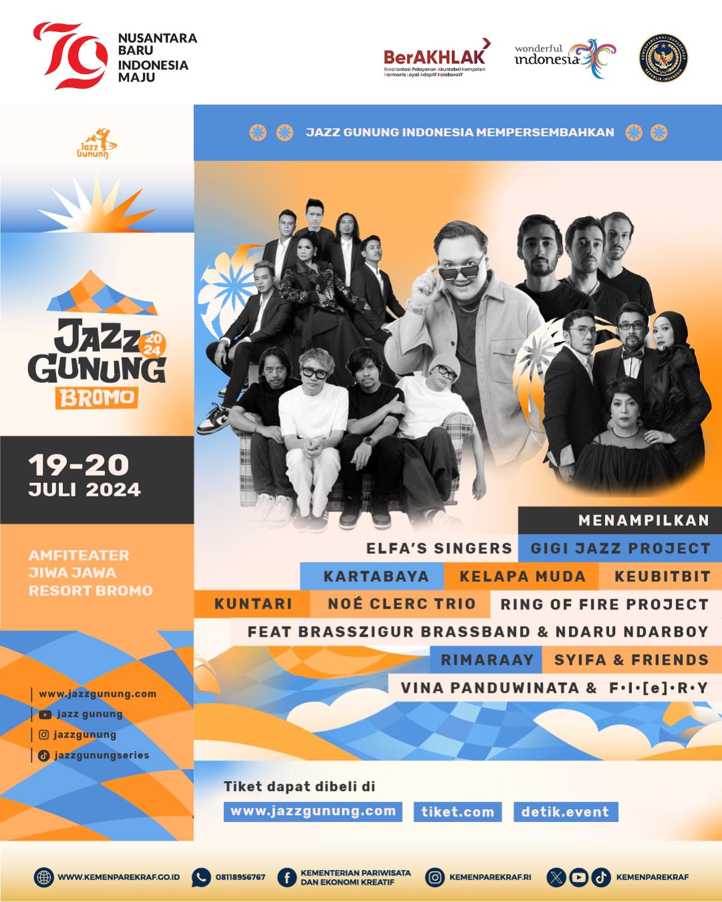 Jazz Gunung Bromo 2024 Bakal Hadir Akhir Pekan ini, Berikut Line-up Penyanyi yang Bakal Tampil di Hari Jumat dan Sabtu, Simak Info Selengkapnya!