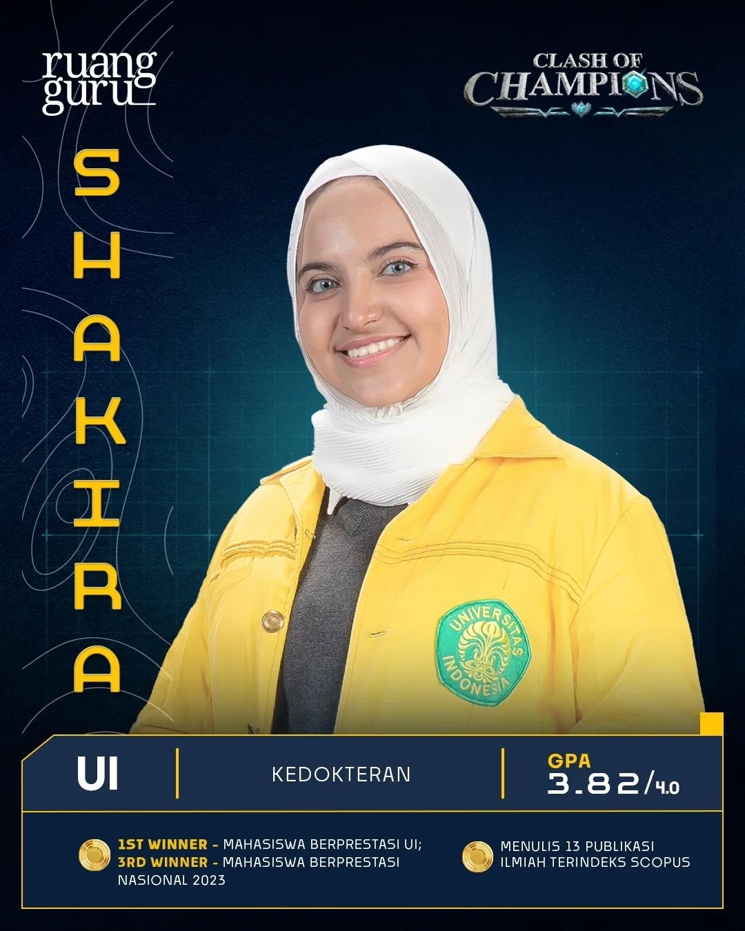 Shakira Amirah Peserta CoC Sebut Temannya Autis Saat Lagi Live, Netizen: Padahal Calon Dokter