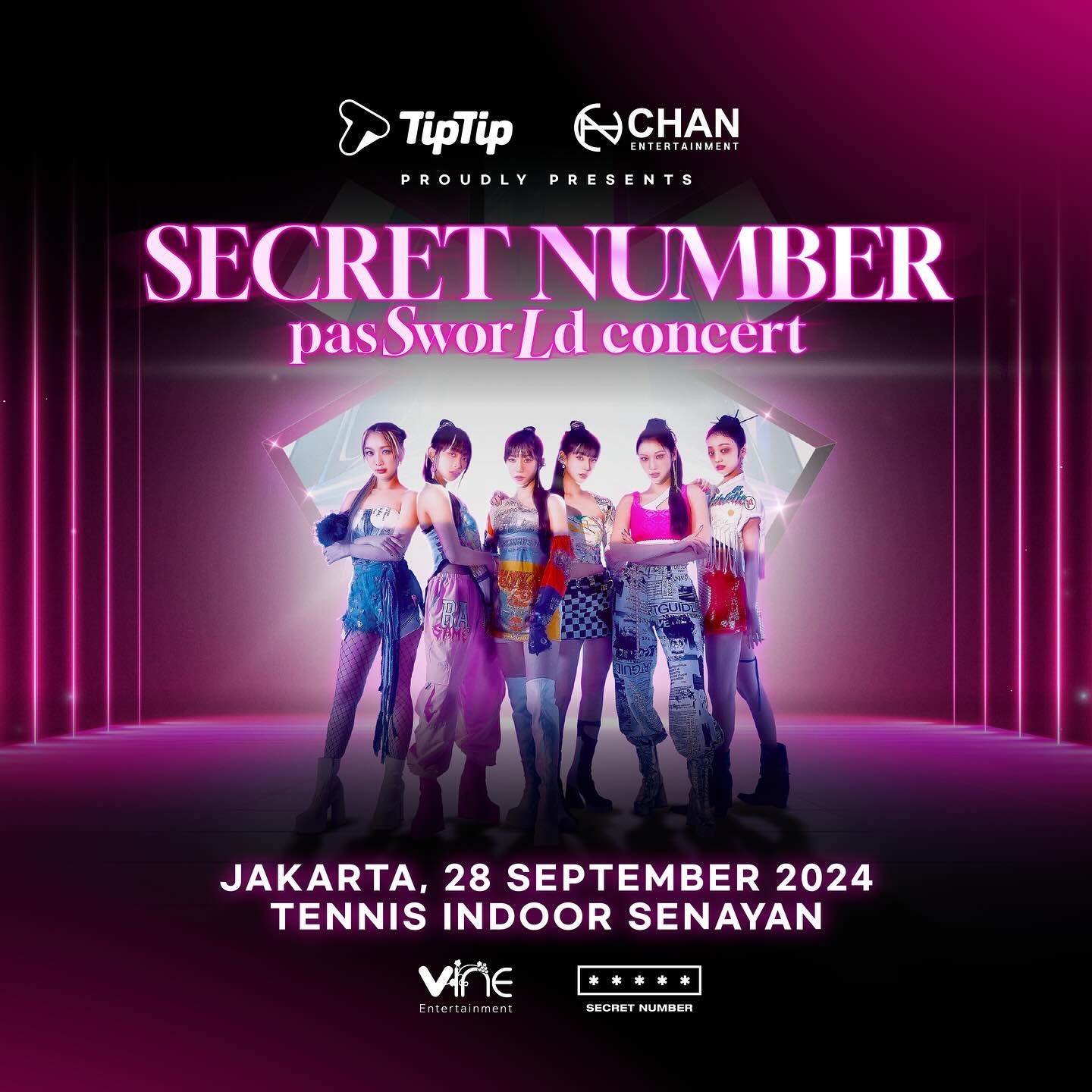 Salah Satu Anggotanya dari Indonesia, Grup K-pop SECRET NUMBER Bakal Konser di Jakarta, Berikut Informasi Terkait Tempat, Tanggal dan Harga Tiketnya