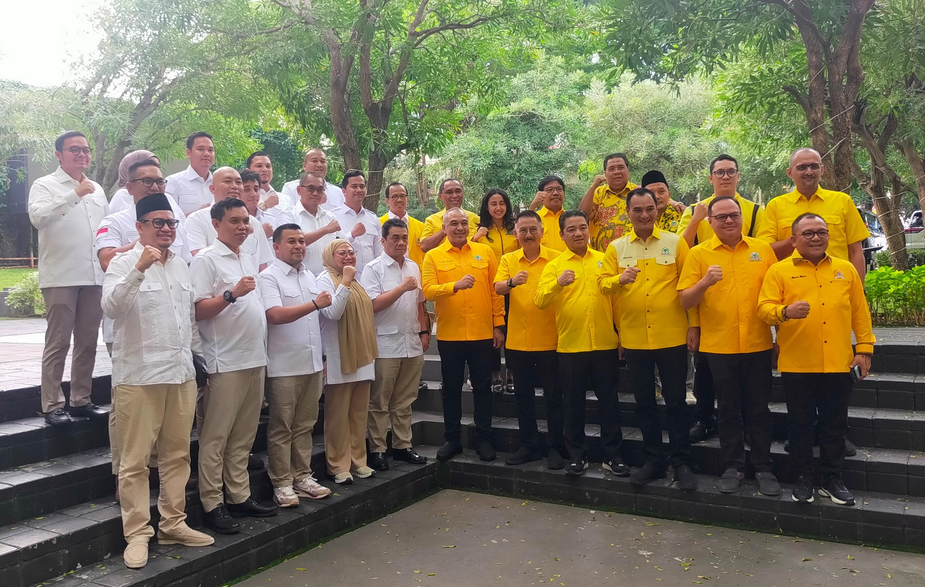 Ketua Gerindra DKI Kunjungi Markas Golkar DKI, Zaki Iskandar: Alhamdulillah Komunikasi soal Pilkada DKI 2024 Berjalan Baik