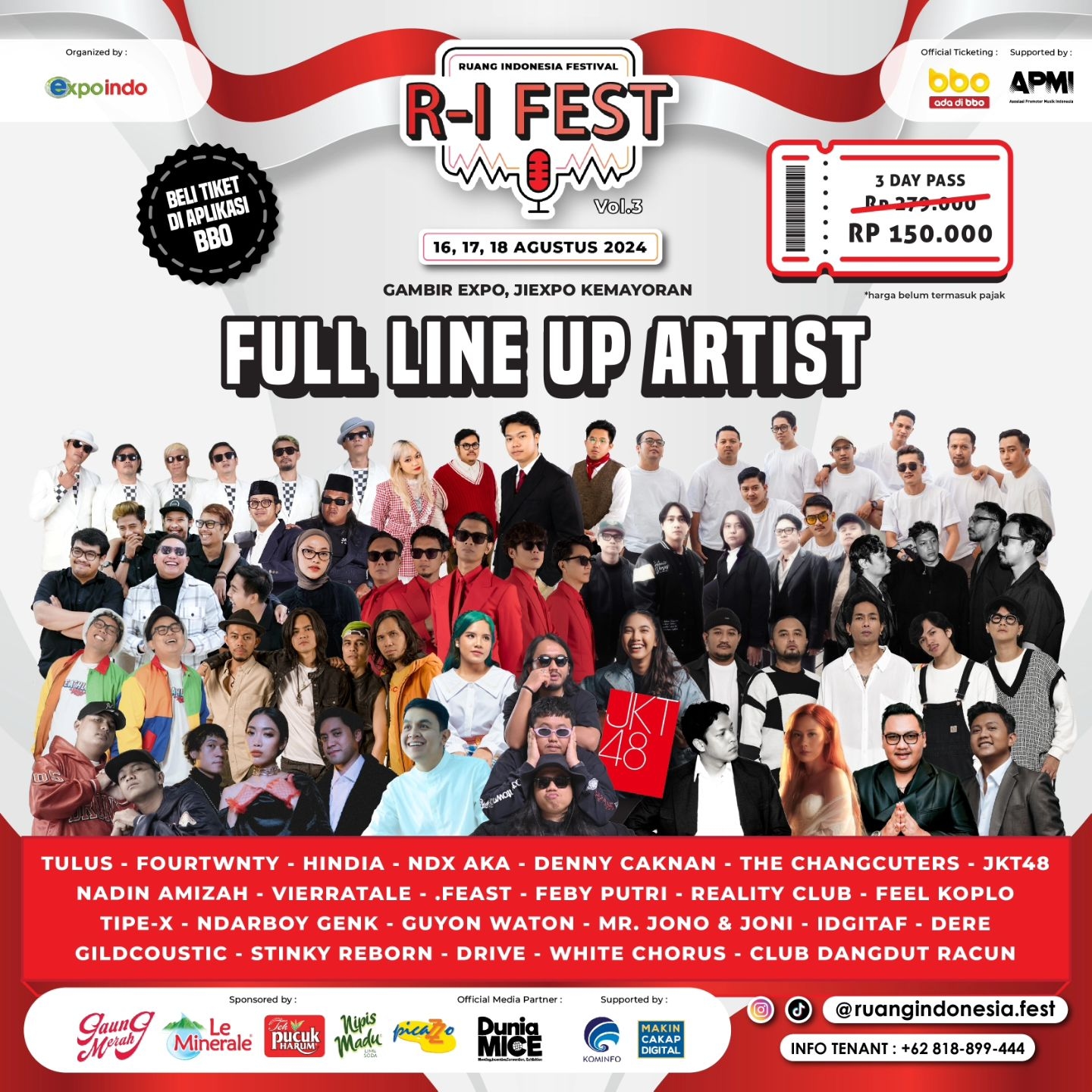 SIMAK! Jadwal Manggung dan Line-up Lengkap 25 Artis Top Tanah Air yang Tampil di RI Fest 2024, Harga Tiketnya Mulai Rp 99.000