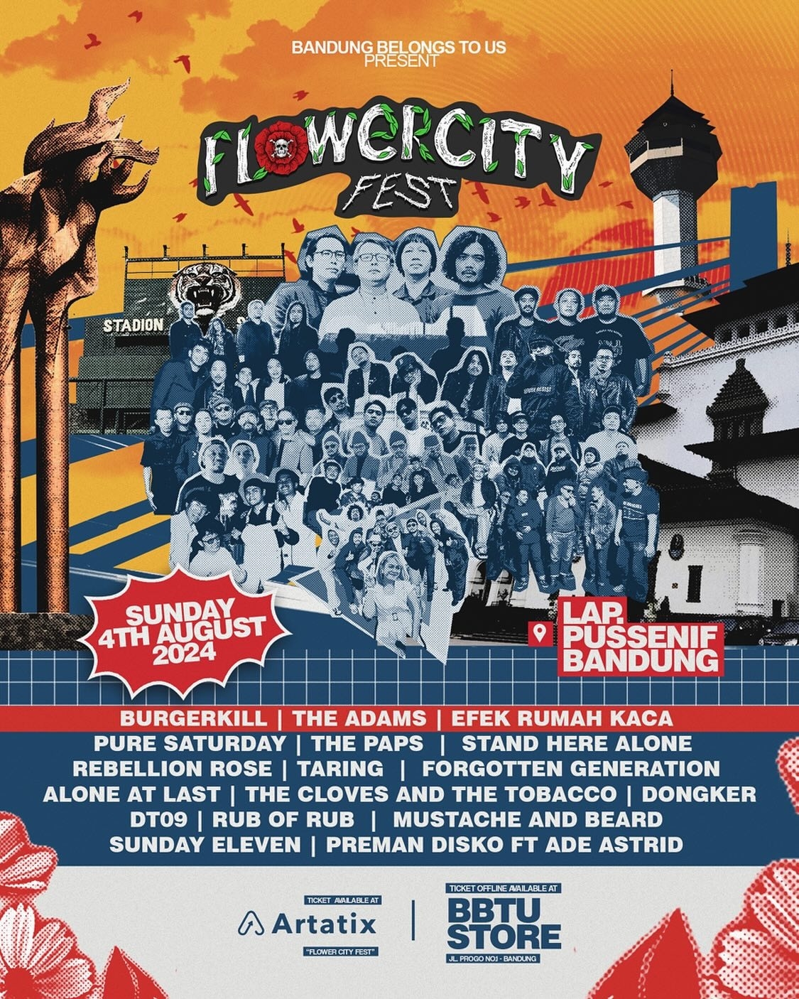 Flower City Fest 2024 Siap Guncang Bandung, Berikut Line-Up Artis yang Manggung, Beli Tiketnya dari Sekarang Sebelum Kehabisan!