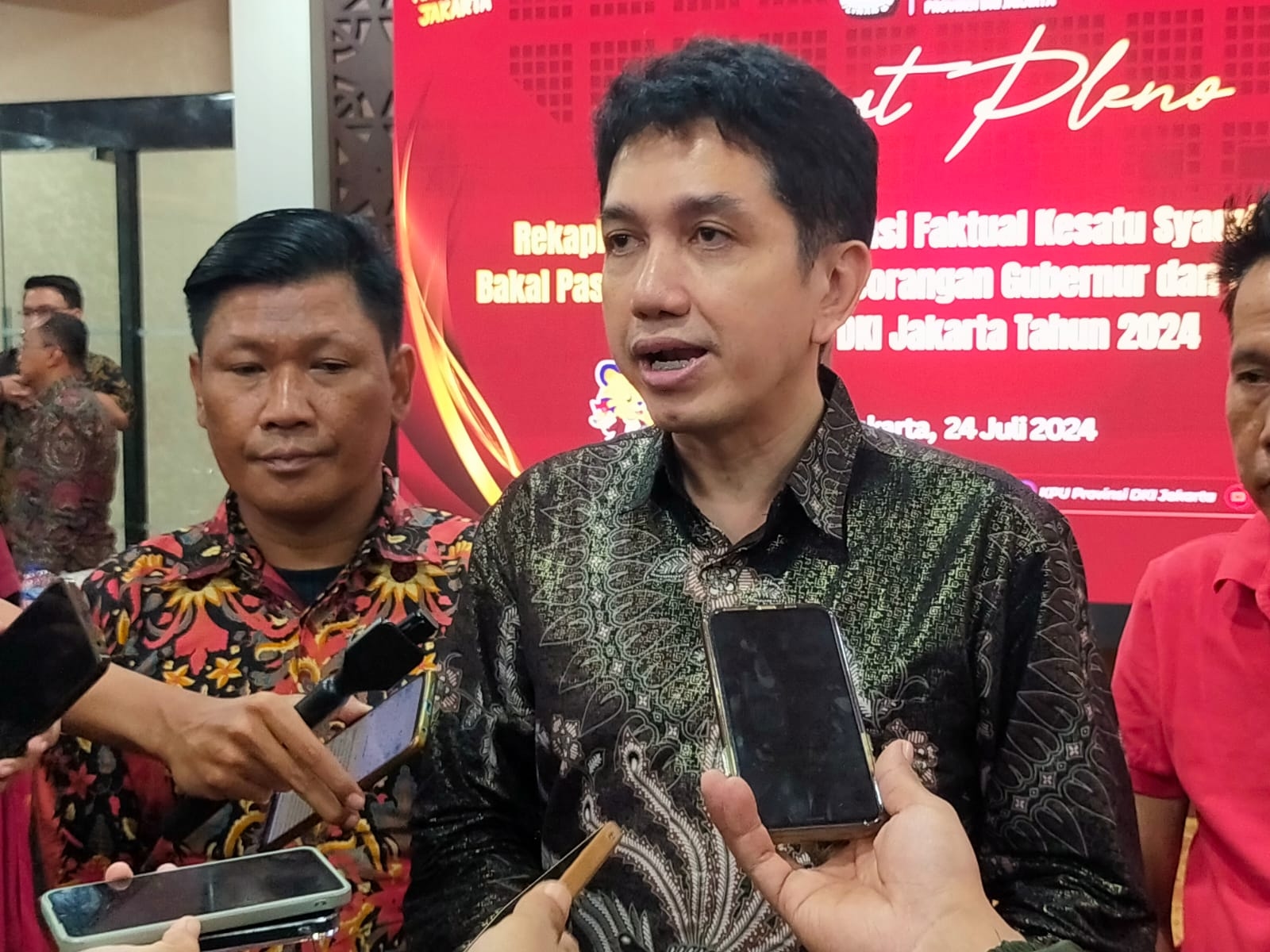 Verifikasi Faktual Tahap I Belum Lolos, Bacawagub DKI Kun Wardhana: Kita Akan Lengkapi di Tahap Kedua