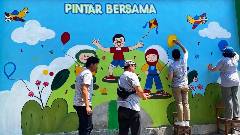 Komitmen Dukung Dunia Pendidikan, Kredit Pintar Revitalisasi Bangunan Sekolah PAUDQu Al-Fattah, Yogyakarta