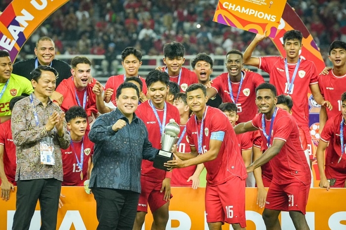 Timnas Indonesia Moncer di Piala AFF U19, Erick Thohir: Tak Hanya Punya Skill Bagus, Tapi Juga Mental Juara