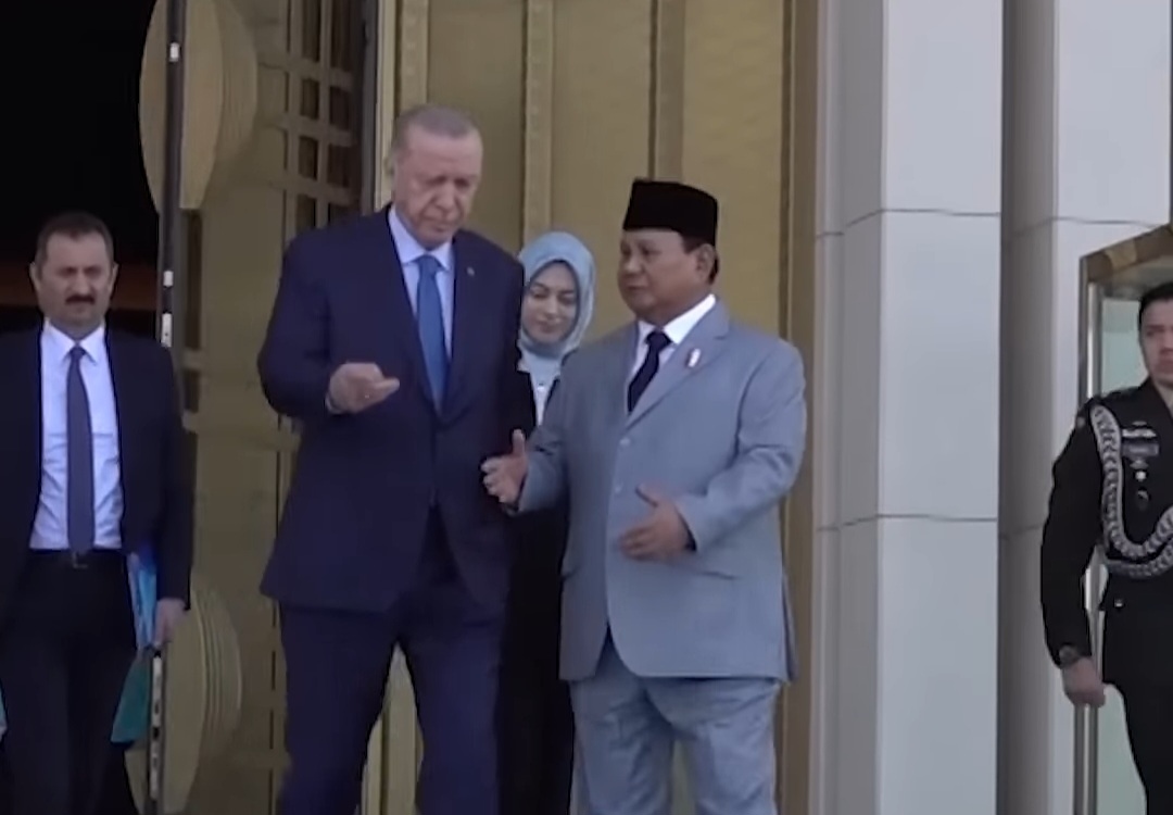 Viral, Ramai Narasi Presiden Turki Endorgan Tolak Salaman Dengan Prabowo, Ada Apa Gerangan?