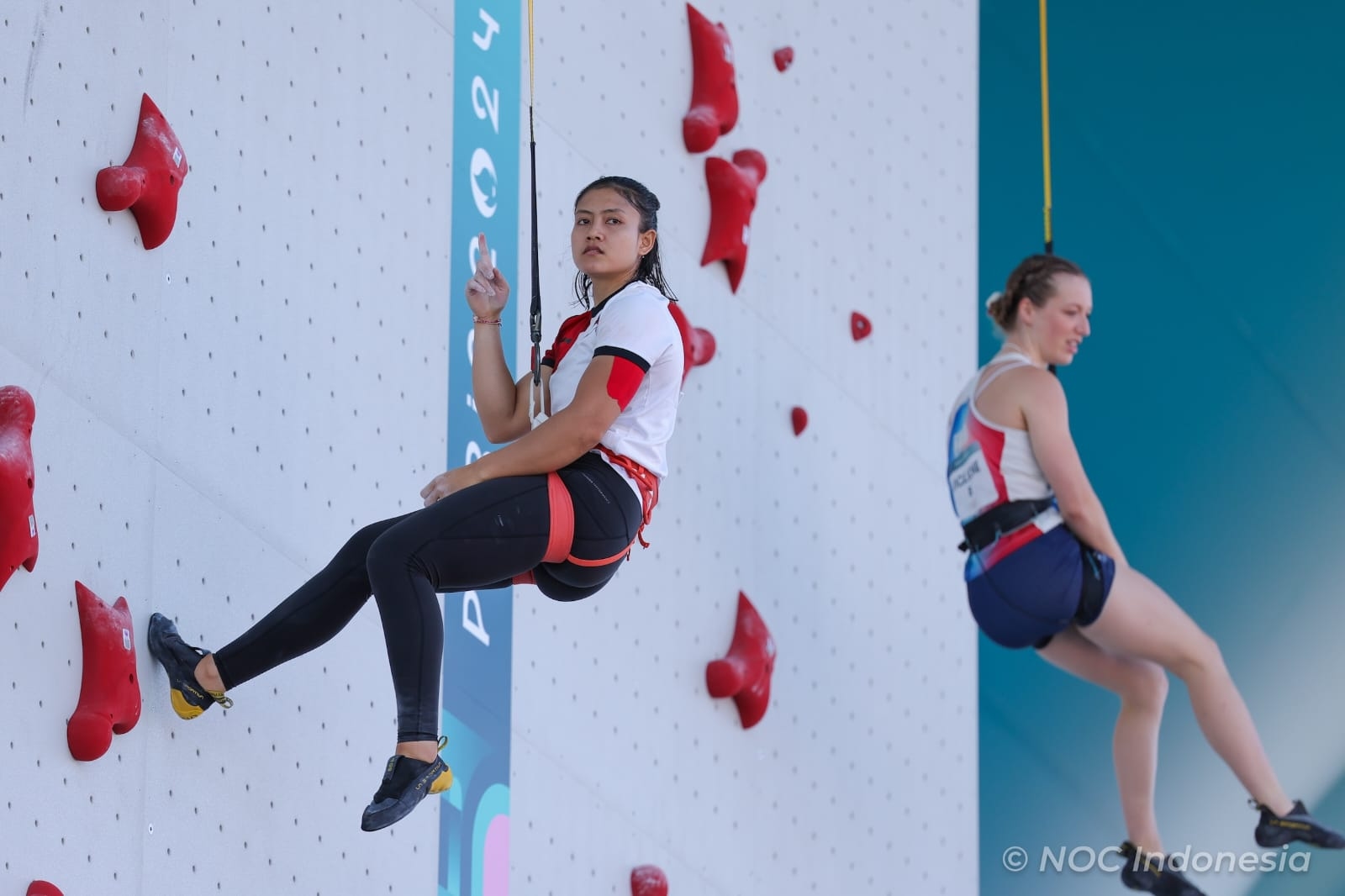 Gara-gara Pad Rusak, Atlet Panjat Tebing Indonesia Desak Made Sempat "Fall" Saat Main di Babak Penyisihan Olimpiade Paris 2024
