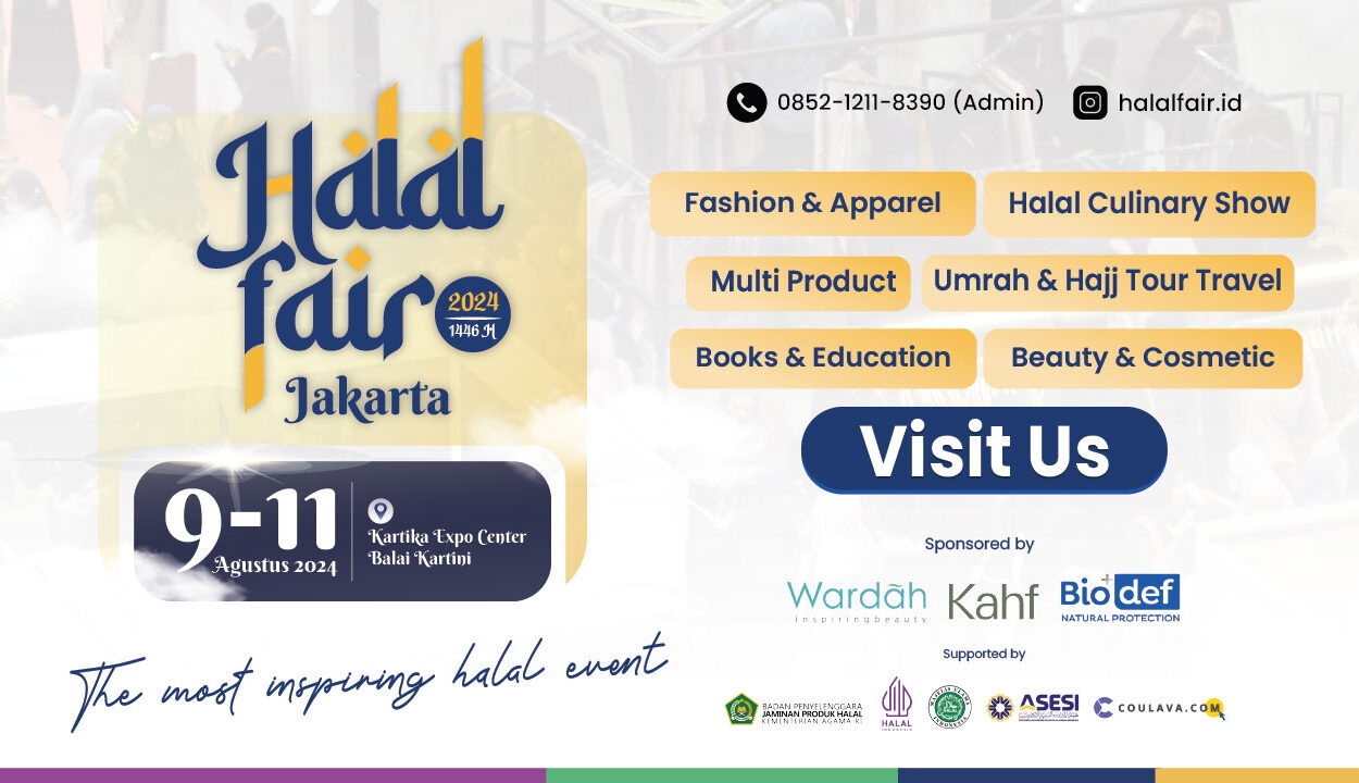 Mau Berburu Diskon Belanja dan Healing Time di Akhir Pekan Ini? Datang Aja ke Halal Fair Jakarta di Kartika Expo Centre Balai Kartini, Cek Tanggalnya!