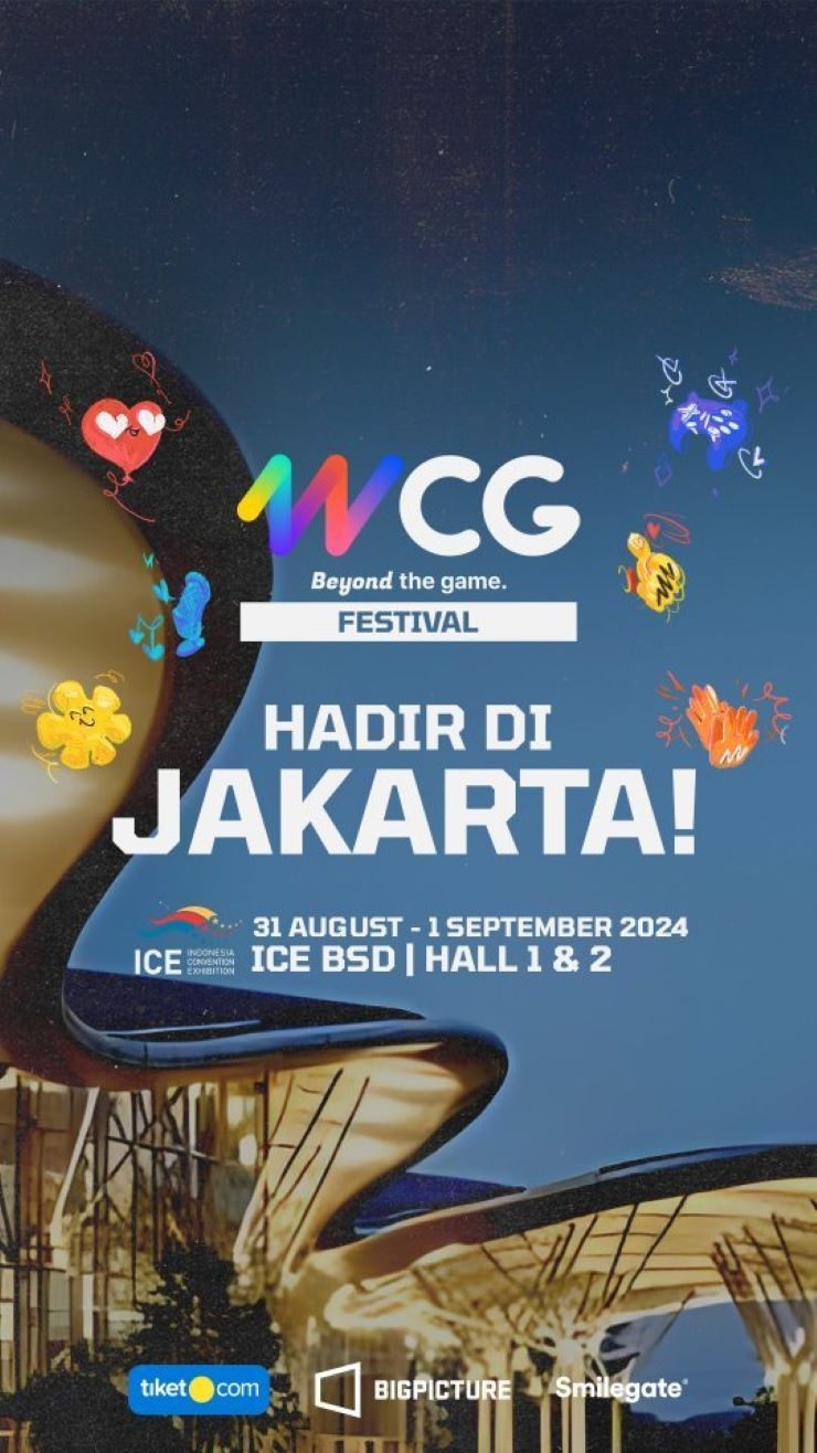 Para Gamers Merapat! World Cyber Games atau WCG Festival 2024 Bakal Digelar di ICE BSD Tangerang Akhir Bulan ini, Simak Rangkaian Acara Lainnya