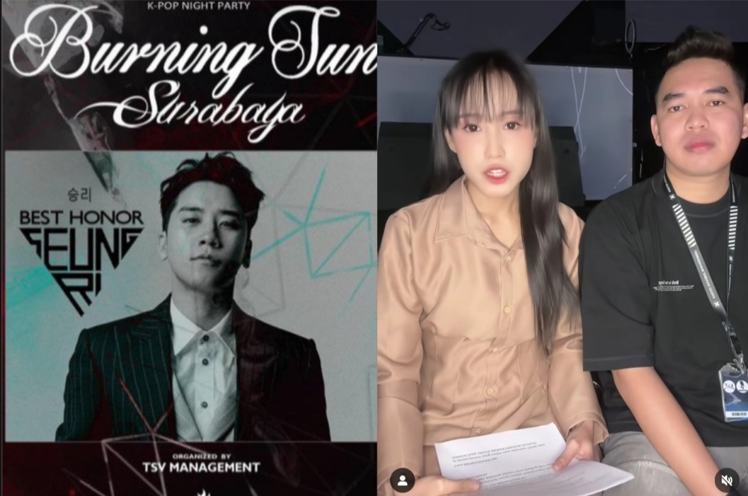 Seungri Sebut Tak Tahu Menahu Soal Gelaran Burning Sun Surabaya, Pihak EO Klarifikasi: Banyak Misleading