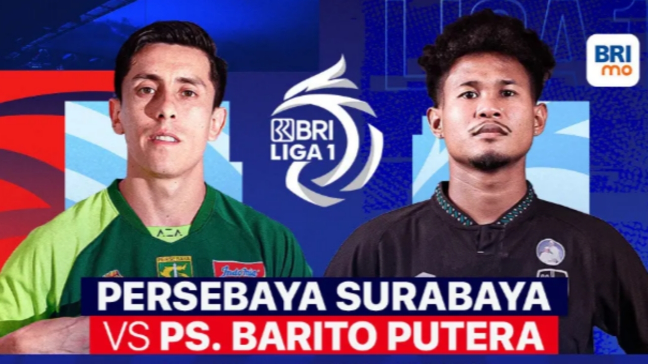 Persebaya vs Barito Putera Malam ini: Prediksi Skor dan Link Live Streaming