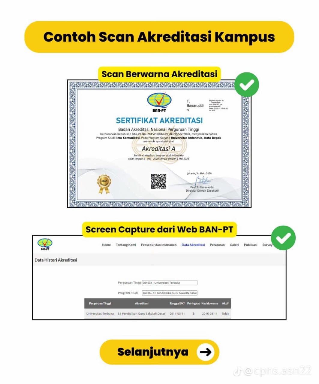 Awas! Banyak yang Salah Unggah, Ini Ketentuan Scan Akreditasi Kampus Untuk Daftar CPNS 2024 Biar Lulus Seleksi Administrasi