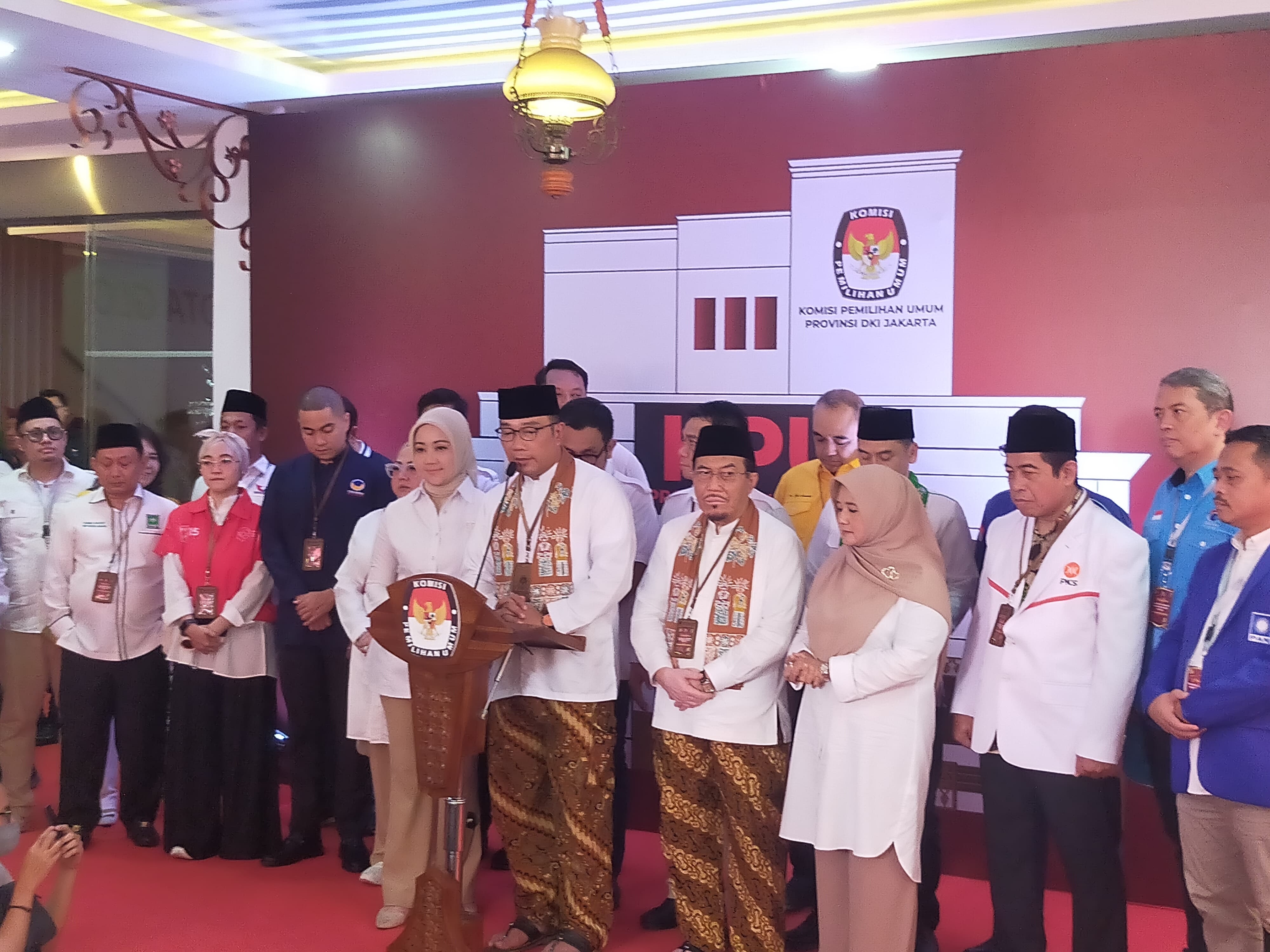 Ridwan Kamil: Nama Pasangan Kami RIDO, Bukan RAWON, Daftar Pilkada DKI dengan Slogan Jakarta Baru
