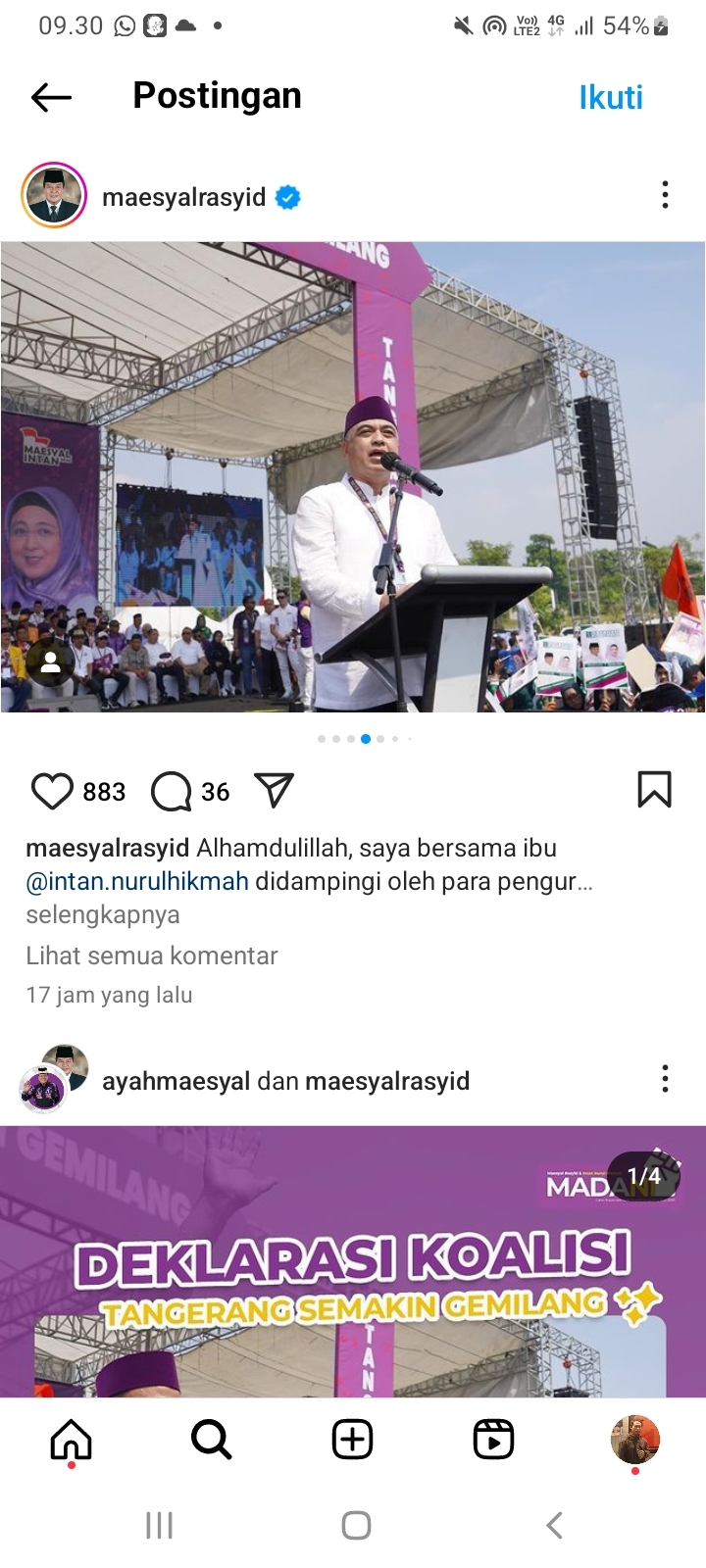 Bang Zaki Silaturahmi di Kediaman KH Djasmaryadi, Sebut Maesyal-Intan Pantas Pimpin Tangerang