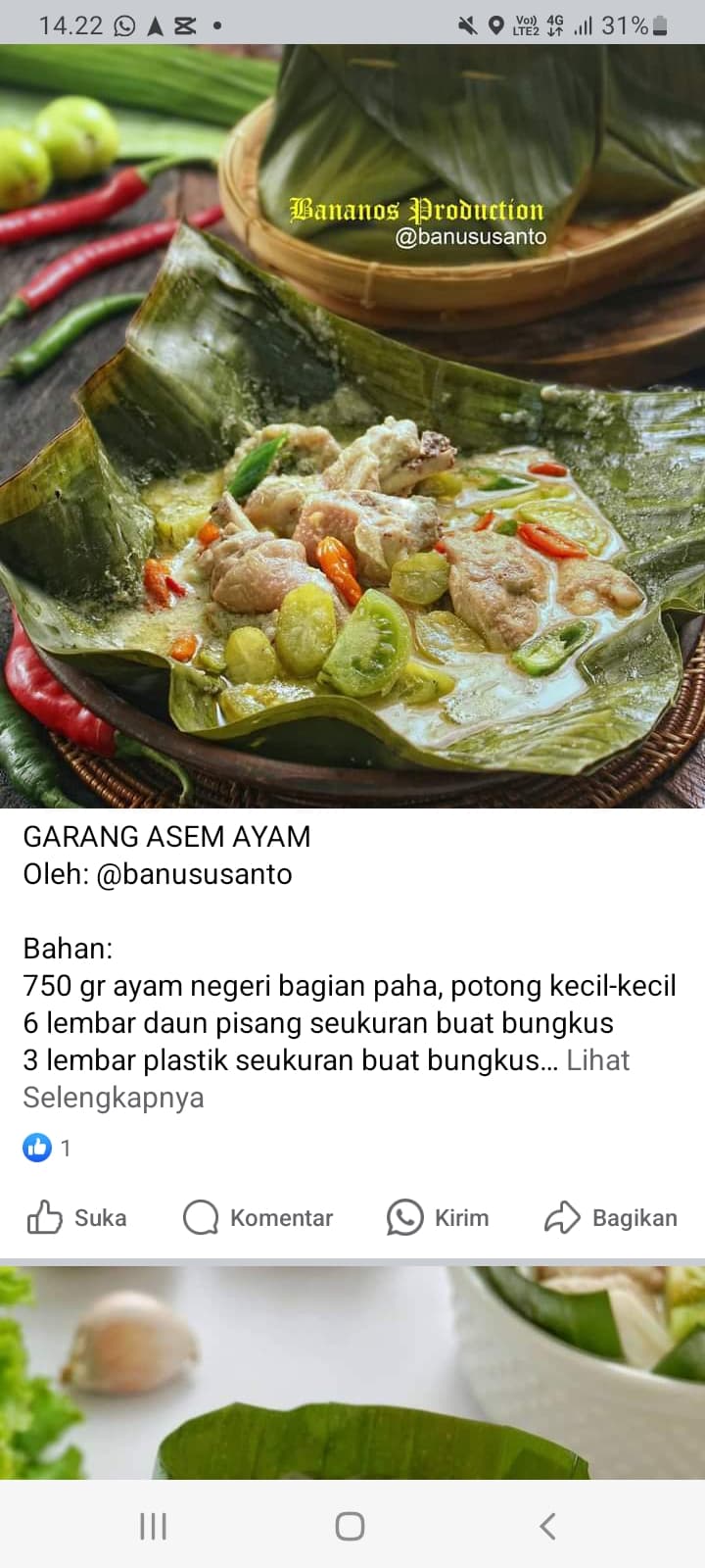 Resep Garang Asem Ayam Mudah Dibuat di Rumah, Seger Banget Bikin Mata Melek
