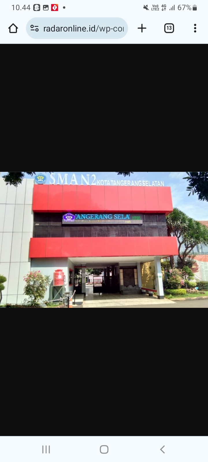 SMAN 2 Tangsel Raih Prestasi Hingga Level Internasional, Ini Faktor Pendukungnya