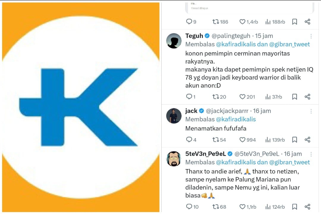 Diduga Karena Postingan Ini, Netizen Heboh Soal Pemilik Akun Fufufafa Adalah Gibran, Benarkah?