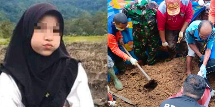 Keji! Diduga Dirudapaksa Sebelum Meninggal, Begini Kondisi Mayat Gadis Penjual Gorengan Cantik yang Ditemukan Tewas Terkubur Tanpa Busana