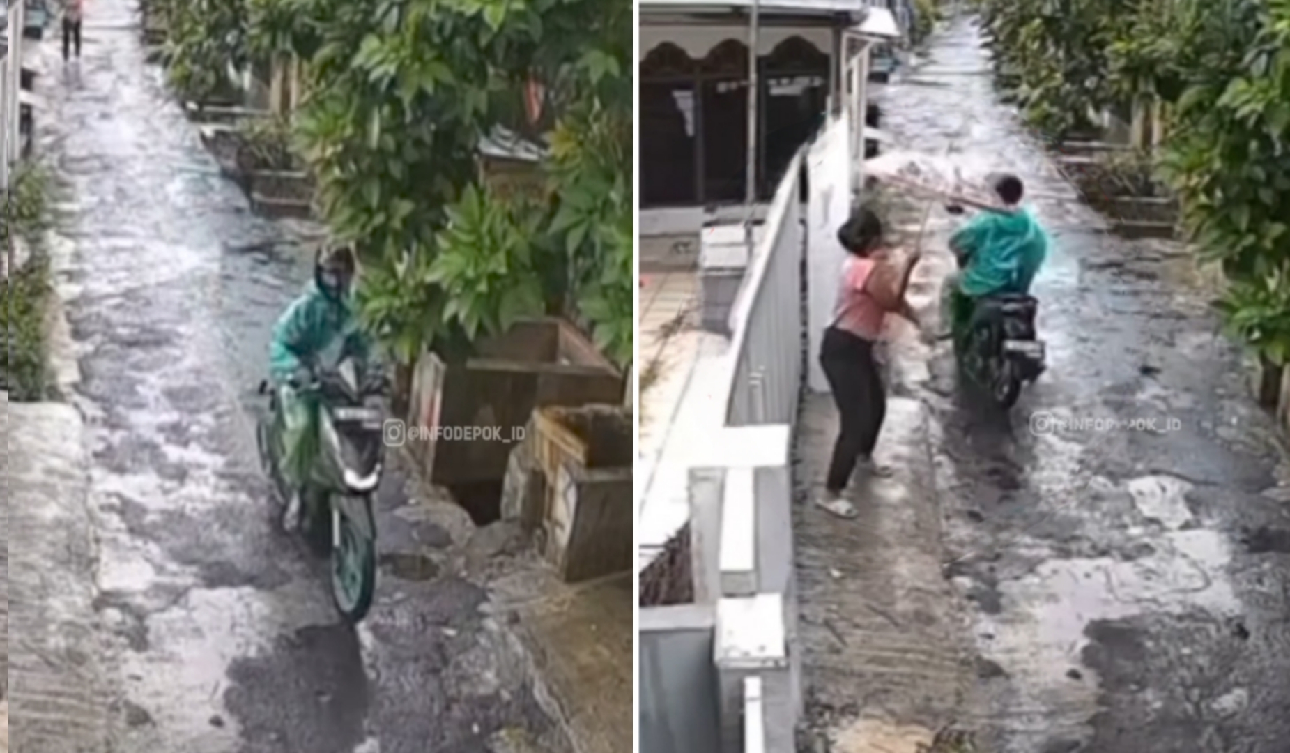Viral! Kasus Begal Payudara di Depok Terekam CCTV, Kini Sedang Dalam Proses Penyelidikan