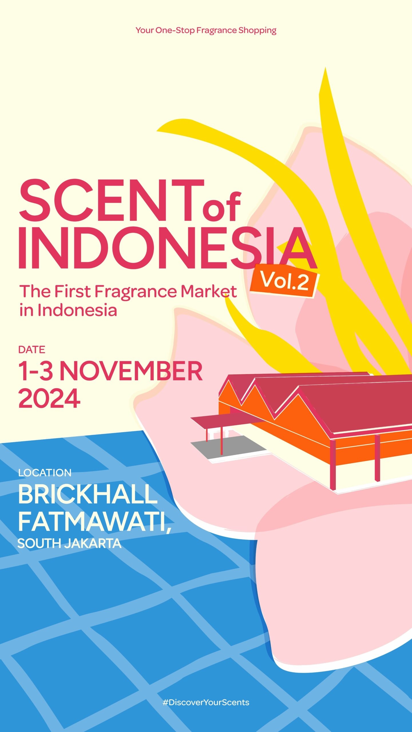 MURAH BANGET! Tiketnya Mulai Rp 30 Ribu, Pameran Wewangian Bakal Digelar di Brickhall Fatmawati Jakarta, Catat Tanggalnya!